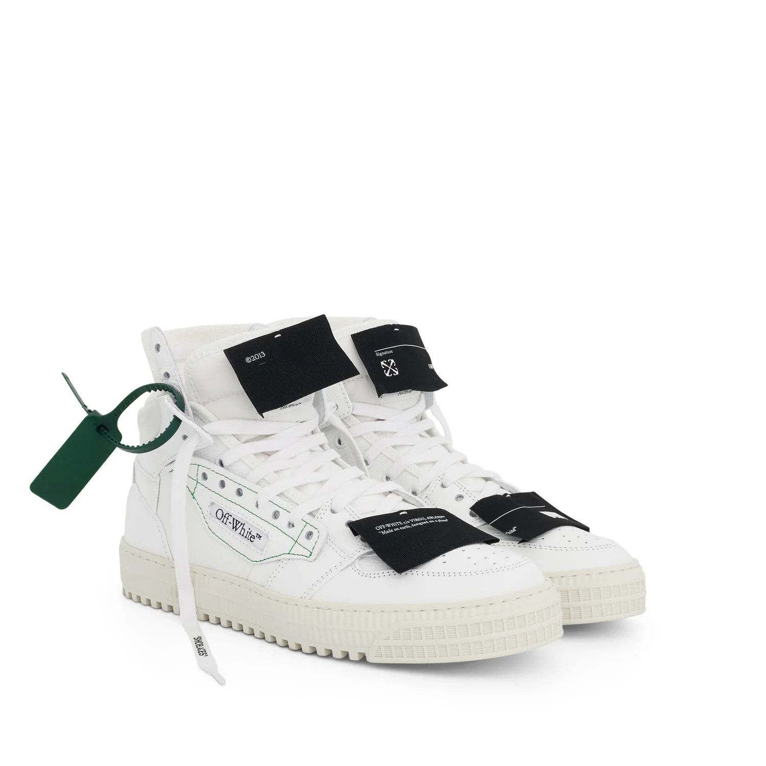 Off-White o1mris0824 Sneaker in Black & White Size US 12 / EU 45 - 2 Thumbnail