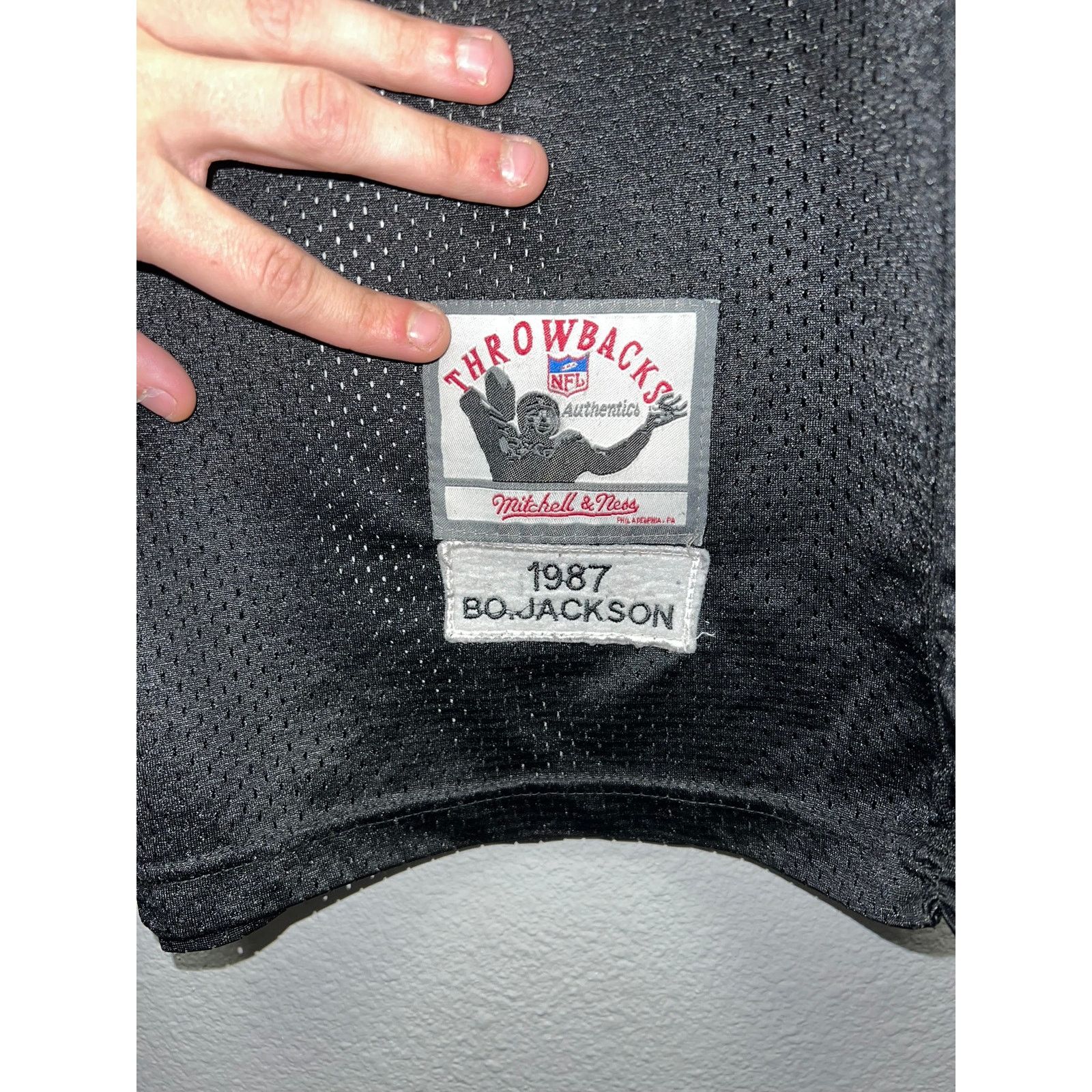 Mitchell & Ness Oakland Raiders Bo Jackson Jersey Mitchell & Ness 1987 XL Size US XL / EU 56 / 4 - 5 Thumbnail