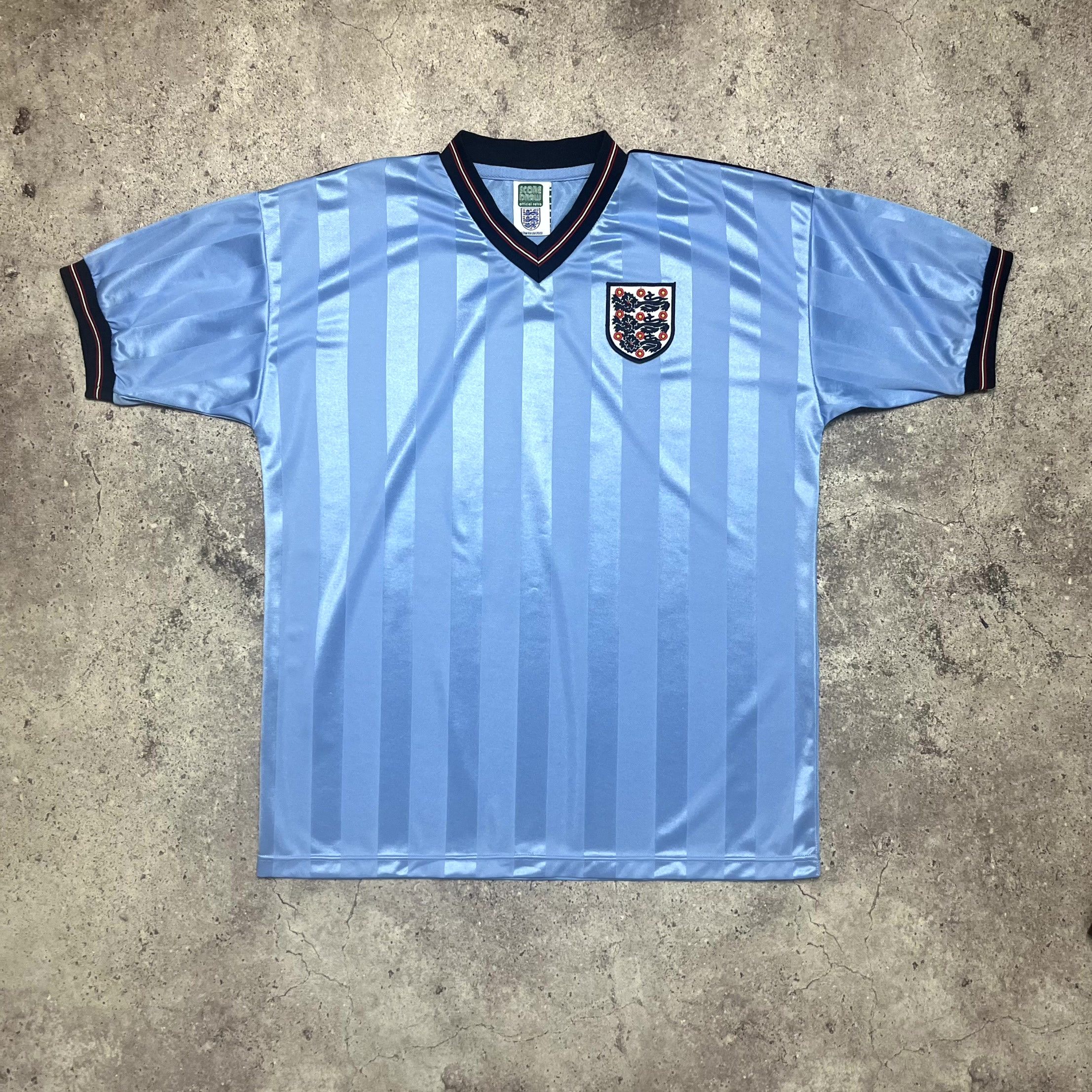 Other England Football Jersey Score Draw Blue T-Shirt Size XL Size US XL / EU 56 / 4 - 1 Thumbnail