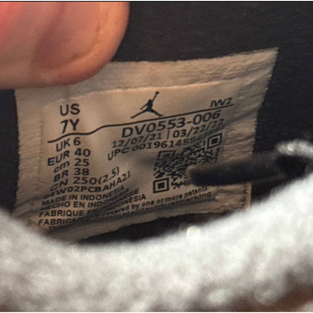 Jordan Brand × Nike Size 7 - Air Jordan 4 Retro SE GS Black Canvas Men's Shoes Size US 7 / EU 40 - 7 Thumbnail