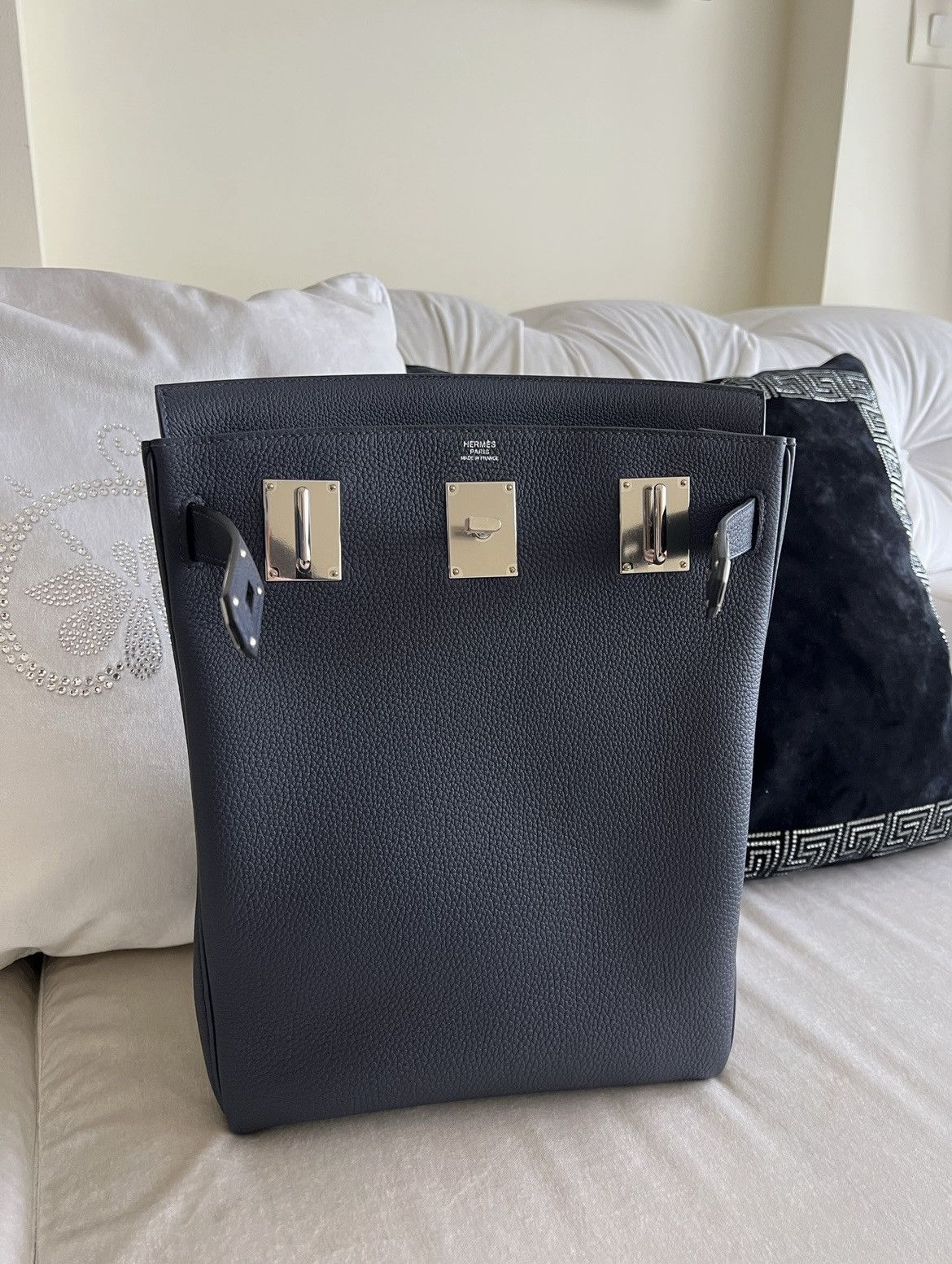 Hermes Hermes Hac a Dos GM Backpack Men’s “Midnight Blue” Size ONE SIZE - 6 Thumbnail
