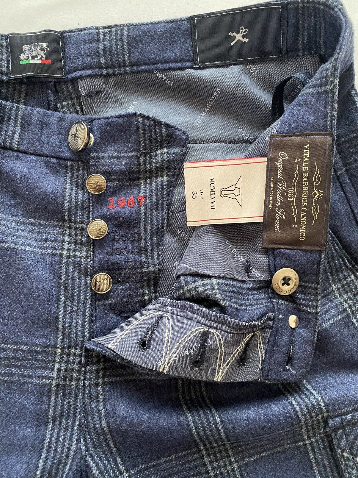 Other Tramarossa Amerigo cargo wool pants 35 50 Vitale barberis Size US 34 / EU 50 - 4 Thumbnail