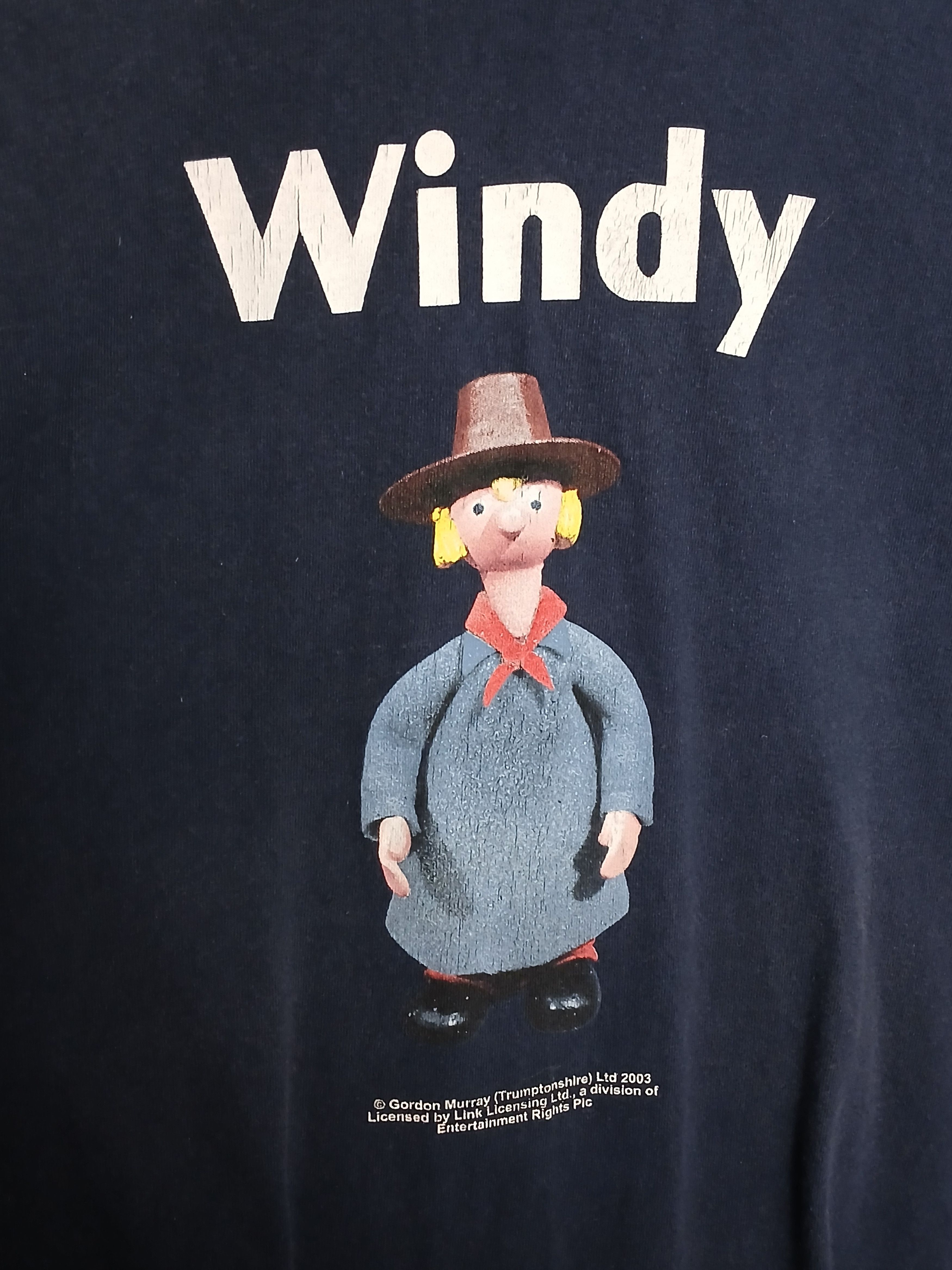 Cartoon Network × Vintage Vintage 2003 Camberwick Green Windy Miller T-Shirt Size US L / EU 52-54 / 3 - 3 Thumbnail