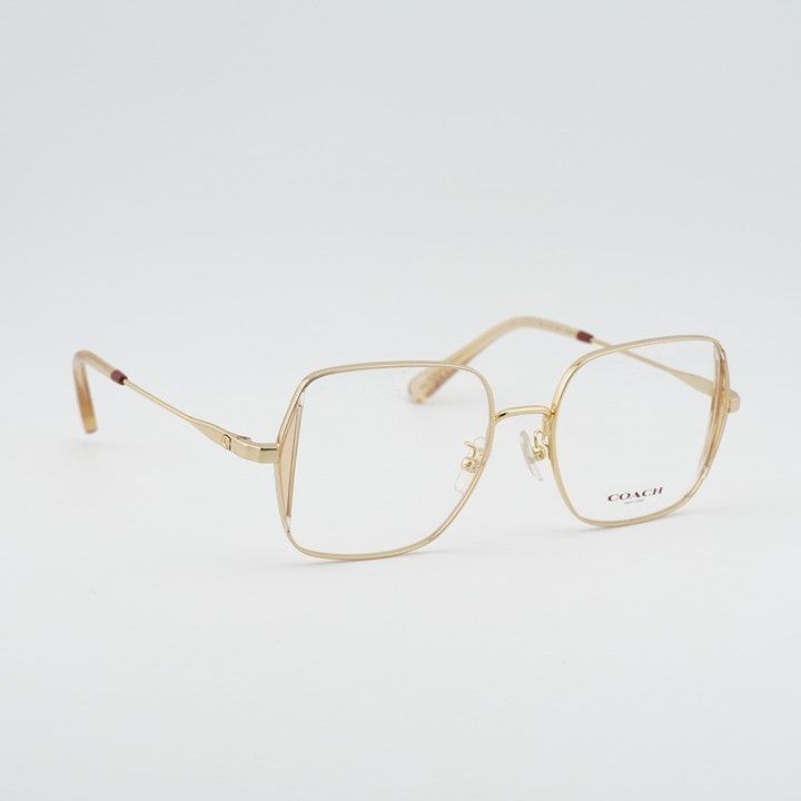 Coach Coach HC5165D 9441 Eyeglasses Gold 53mm Square Frame Size ONE SIZE - 8 Thumbnail