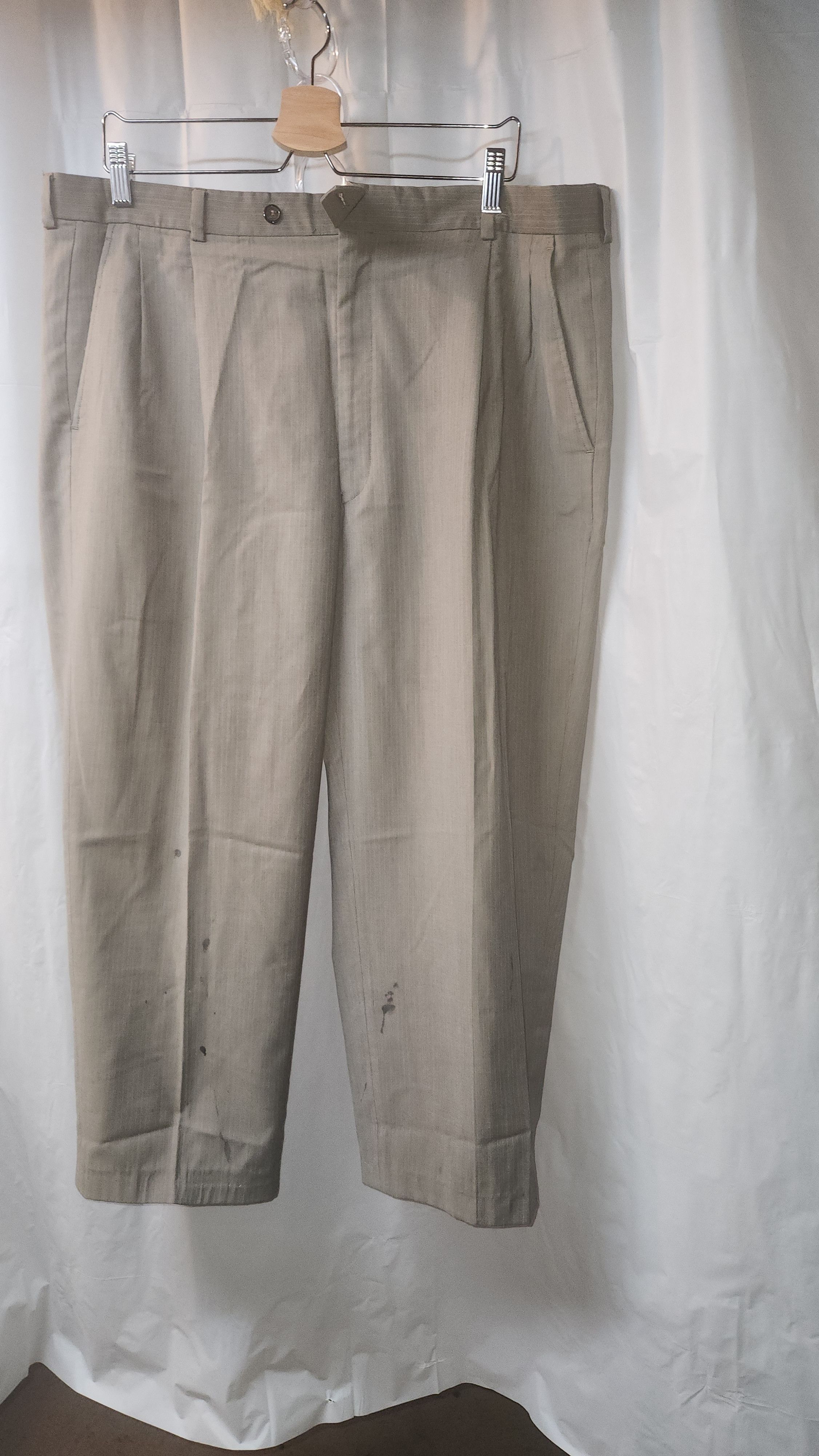 Other J D Christopher Light Gray Dress Pants Men's 44/38 L Size US 44 / EU 60 - 4 Thumbnail