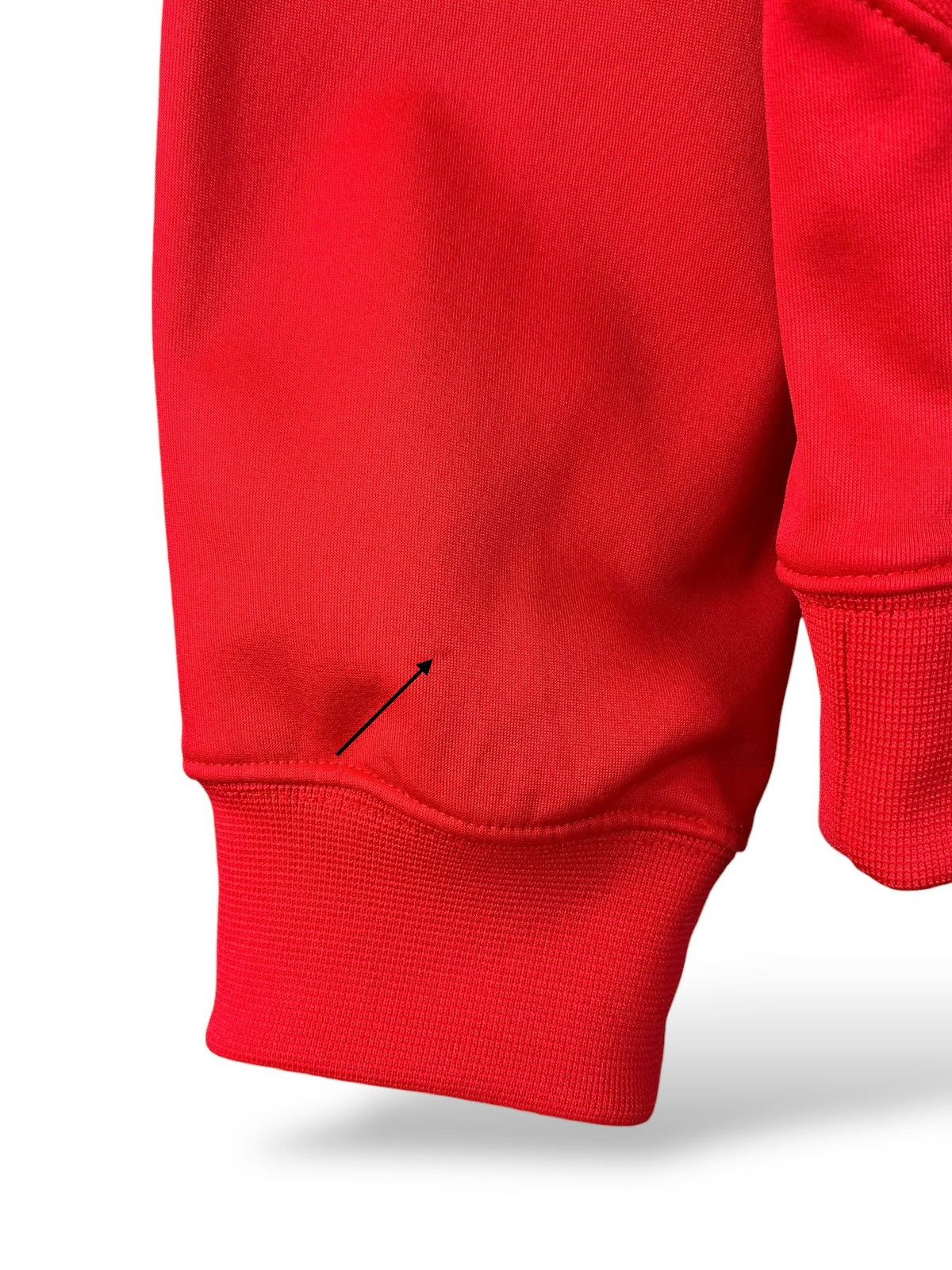 Nike Vintage Y2K Nike Tiempo Switzerland Hoodie Red Size US L / EU 52-54 / 3 - 16 Thumbnail