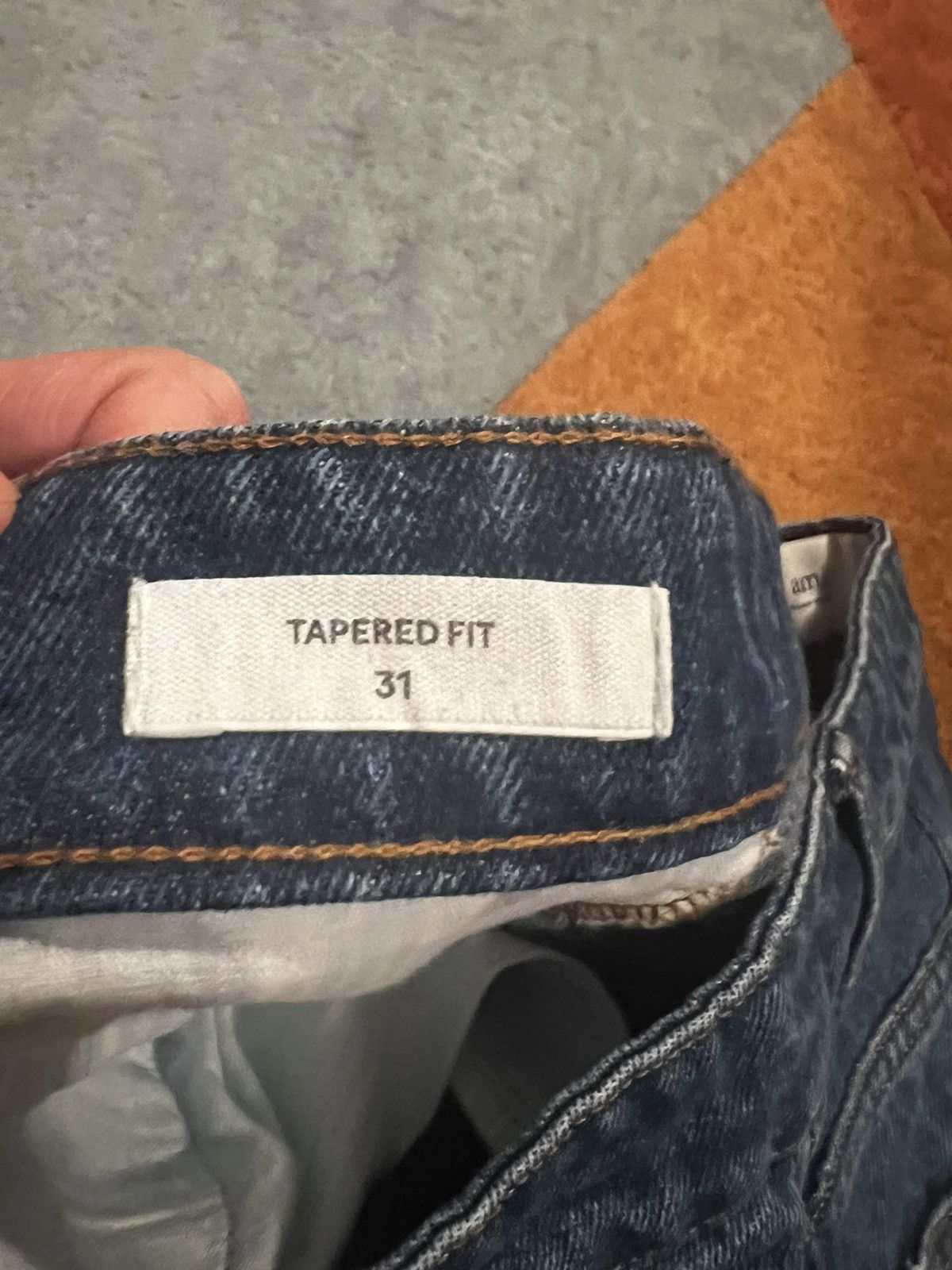 AMI AMI Tapered Fit Jeans Size US 31 - 3 Thumbnail