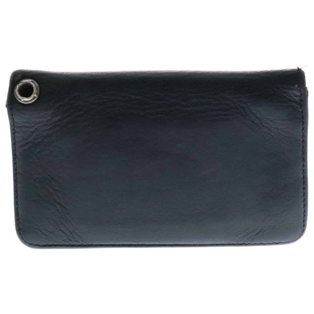 小物 Chrome Hearts 1 Zip Wallet Cross Ball CHROME HEARTS Black 1Zip Cross Ball Wallet