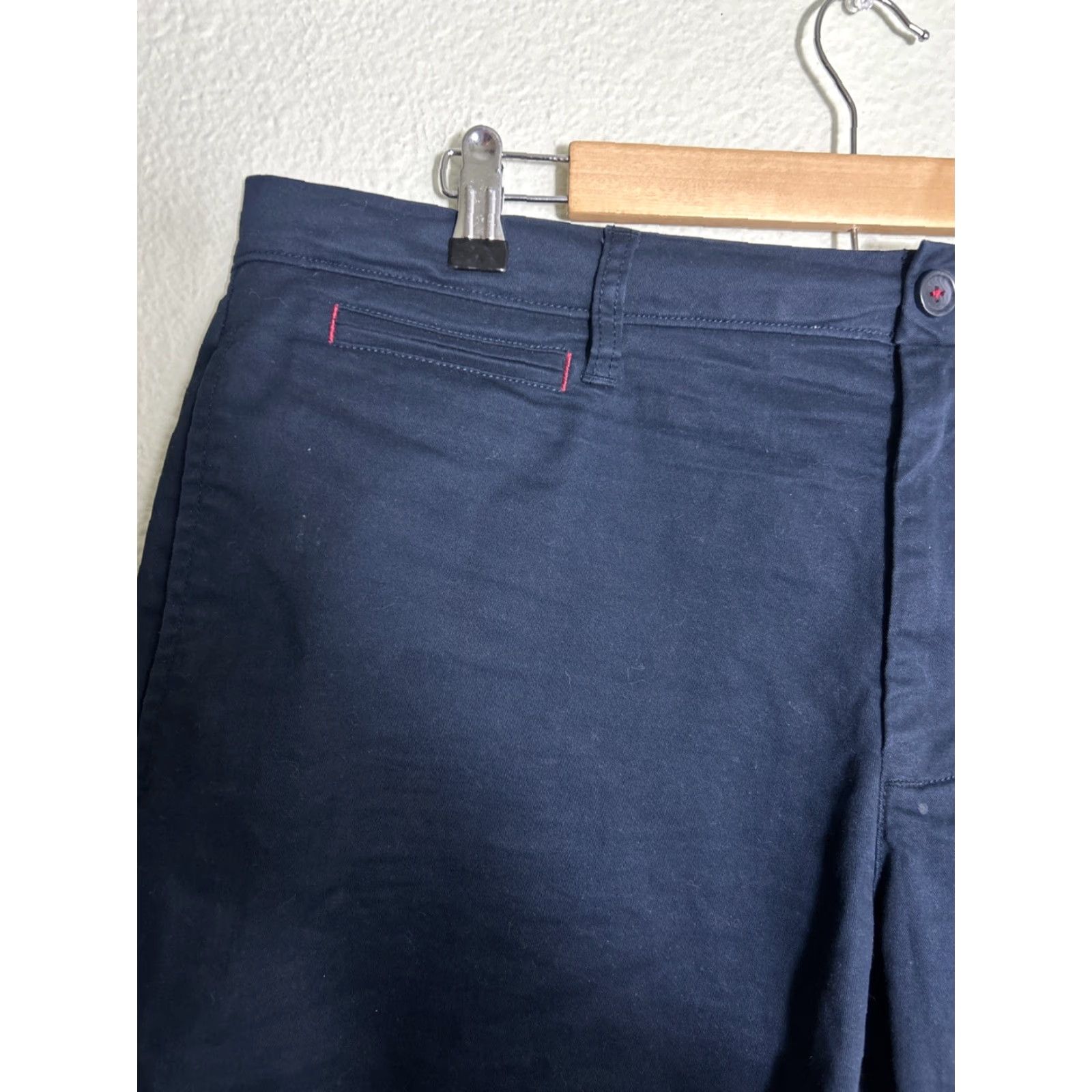 UNTUCKit UNTUCKit ST Vincent Shorts Mens 38 Navy Chino 9" Golf Outdoors Preppy Casual Size US 38 / EU 54 - 3 Thumbnail