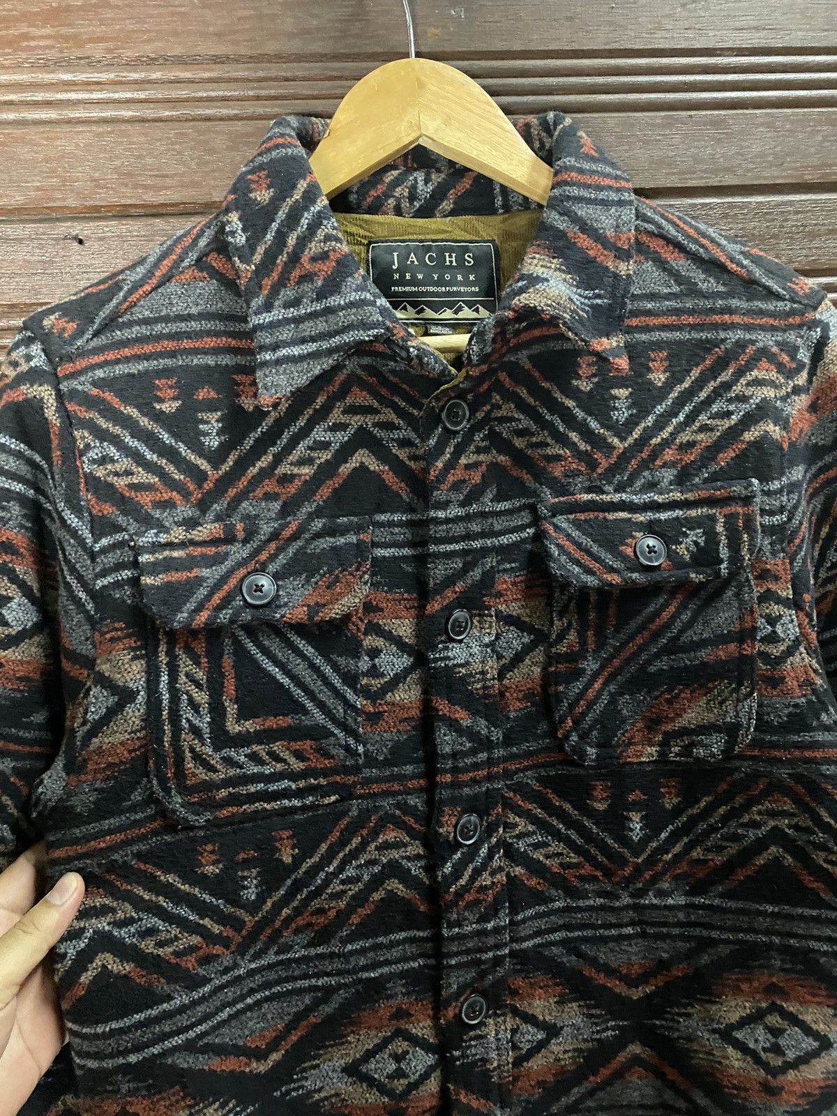 Flannel × JACHS NY Jachs New York Sherpa Flannel shirt Size US S / EU 44-46 / 1 - 5 Thumbnail