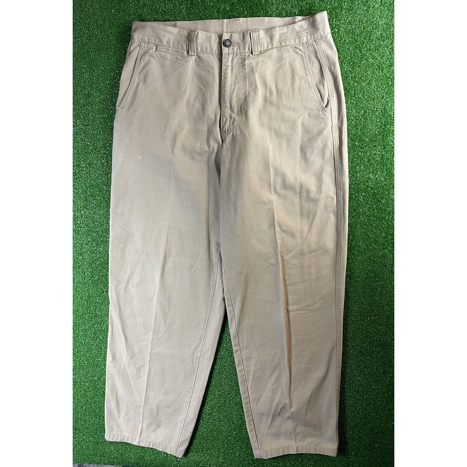 Patagonia Vintage 80s Patagonia 34 30 Large Cotton Beige Chinos Pants Size US 34 / EU 50 - 3 Thumbnail