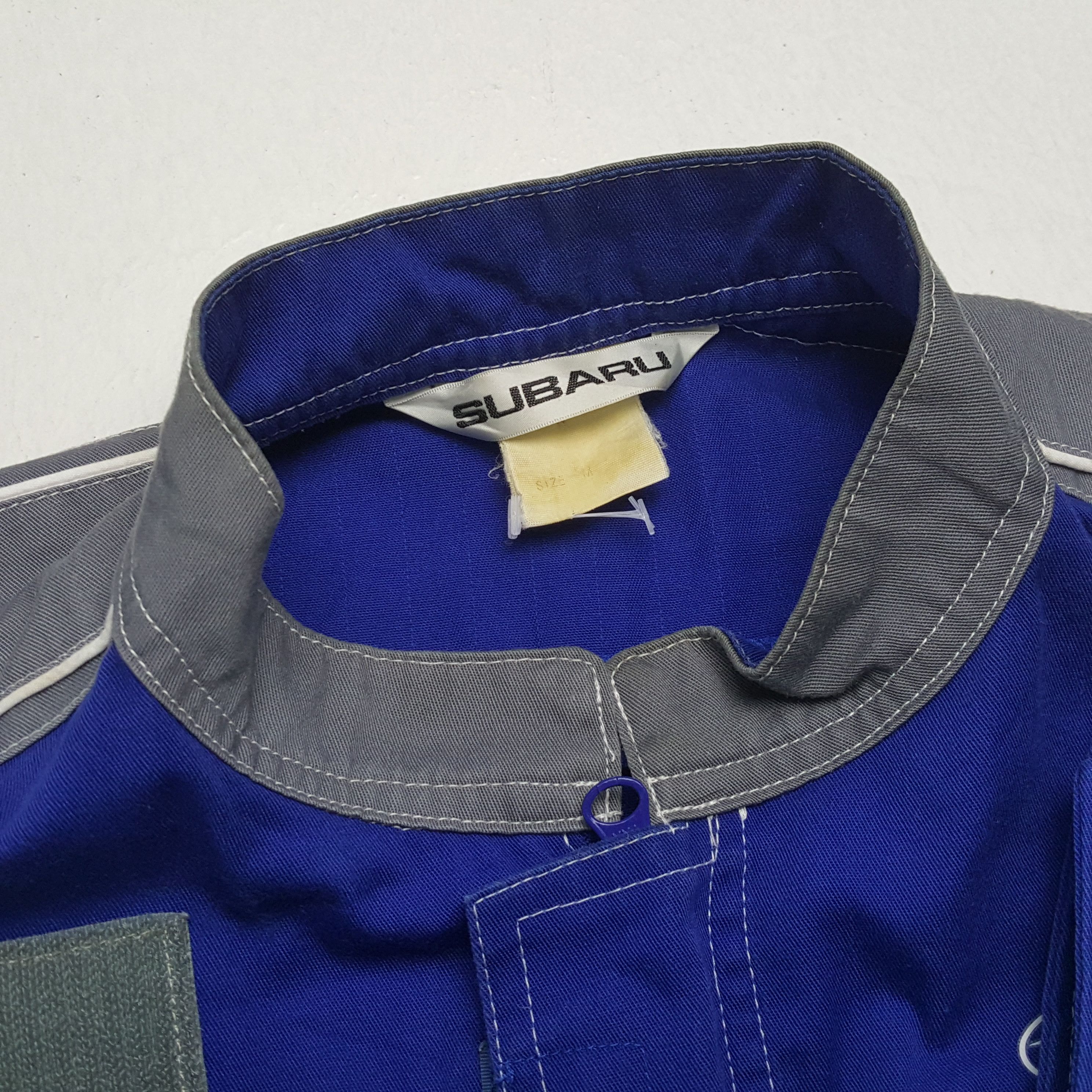 Japanese Brand × Vintage Vintage SUBARU Japanese Motorsports Racing Coverall Jacket Size US M / EU 48-50 / 2 - 13 Thumbnail