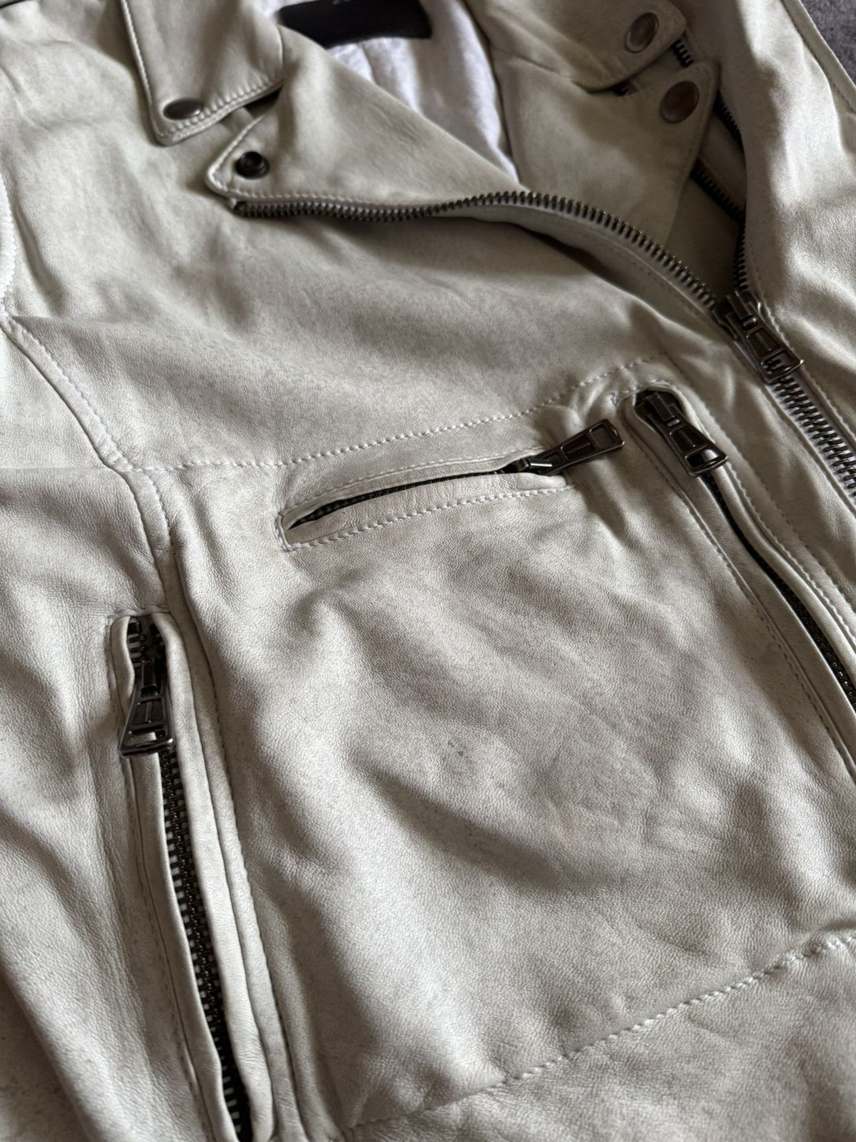 Japanese Brand R13 leather vest calfskin vintage y2k opium Size US M / EU 48-50 / 2 - 10 Thumbnail