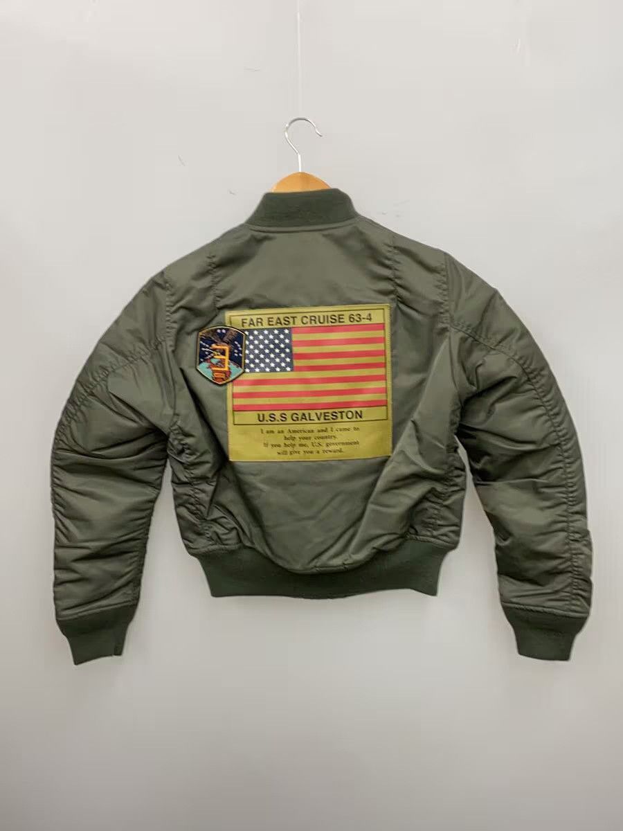 Avirex Avirex Nylon Flight Jacket Khaki Size US M / EU 48-50 / 2 - 2 Thumbnail