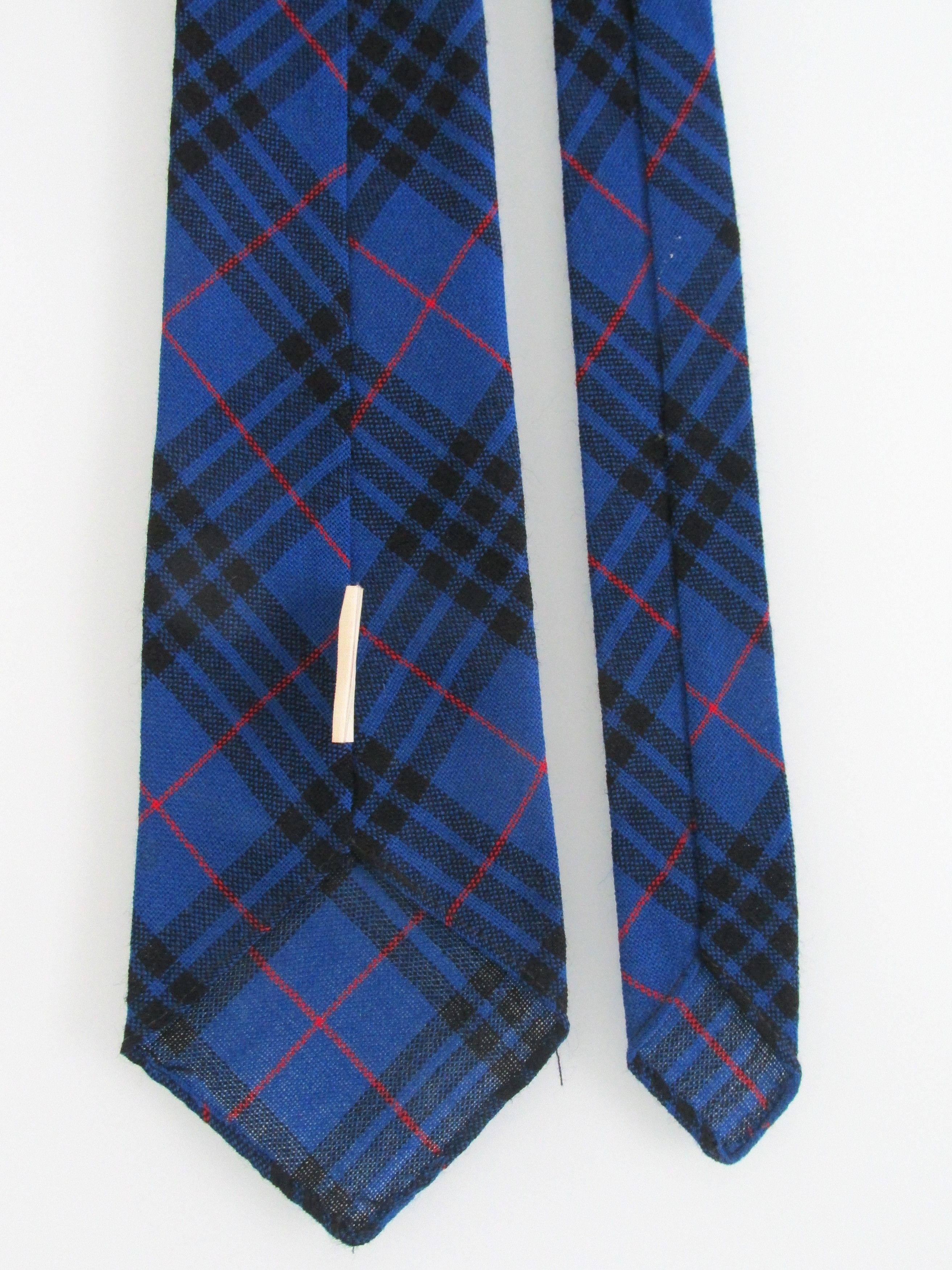 Other Vintage Wool Tartan Plaid Men's Tie Size ONE SIZE - 4 Thumbnail