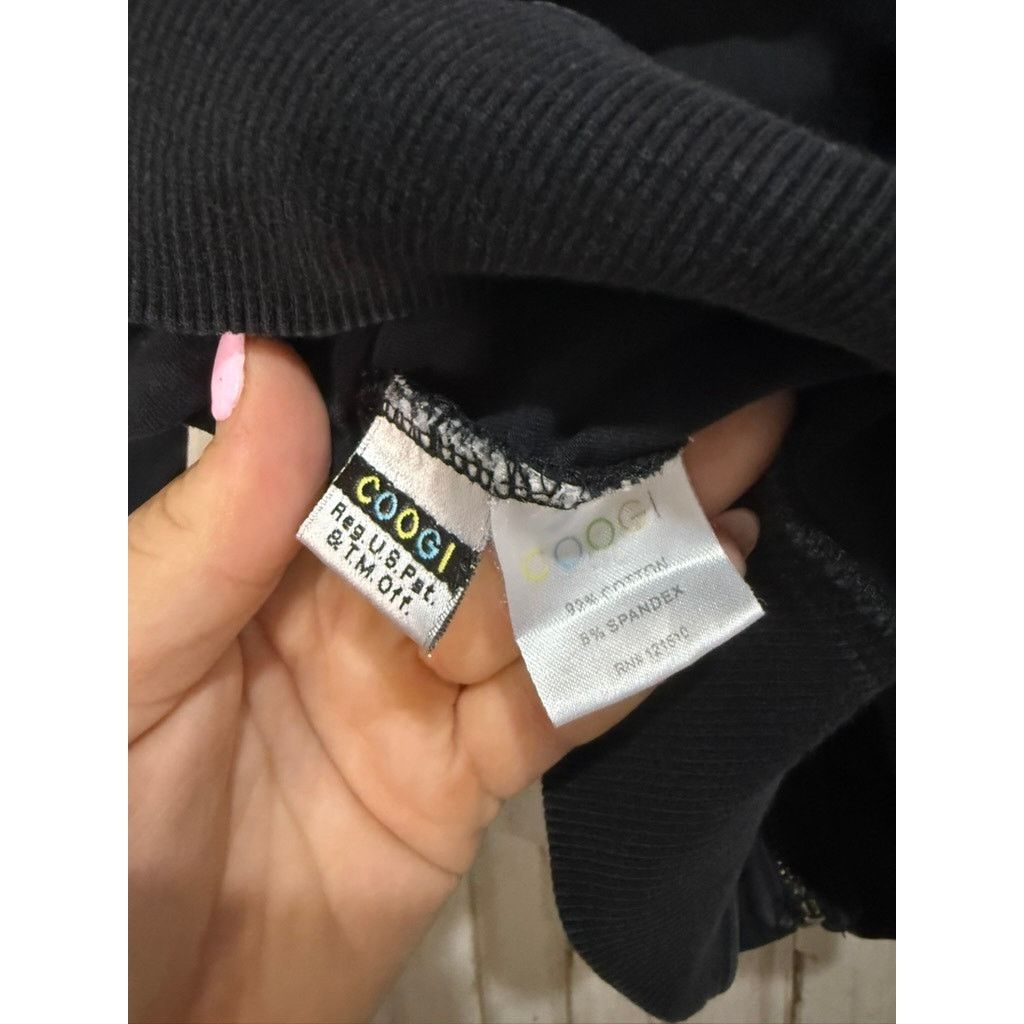 Coogi Coogi Women's Black Bomber Jacket Gold Embroidery Size Small Size S / US 4 / IT 40 - 5 Thumbnail