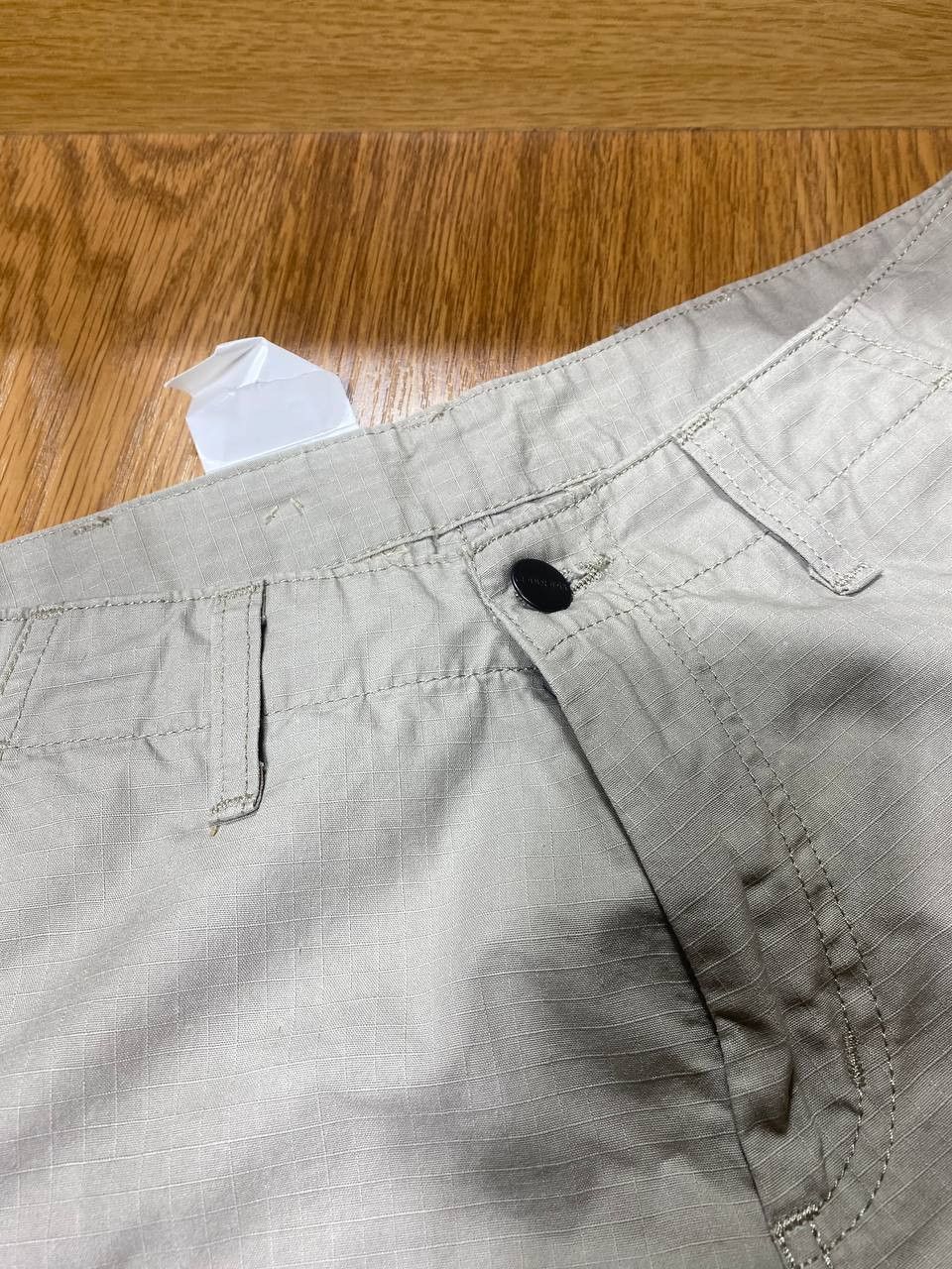 Carhartt × Vintage vintage 90s crazy faded Carhartt brown work carpenter shorts Size US 28 / EU 44 - 9 Thumbnail