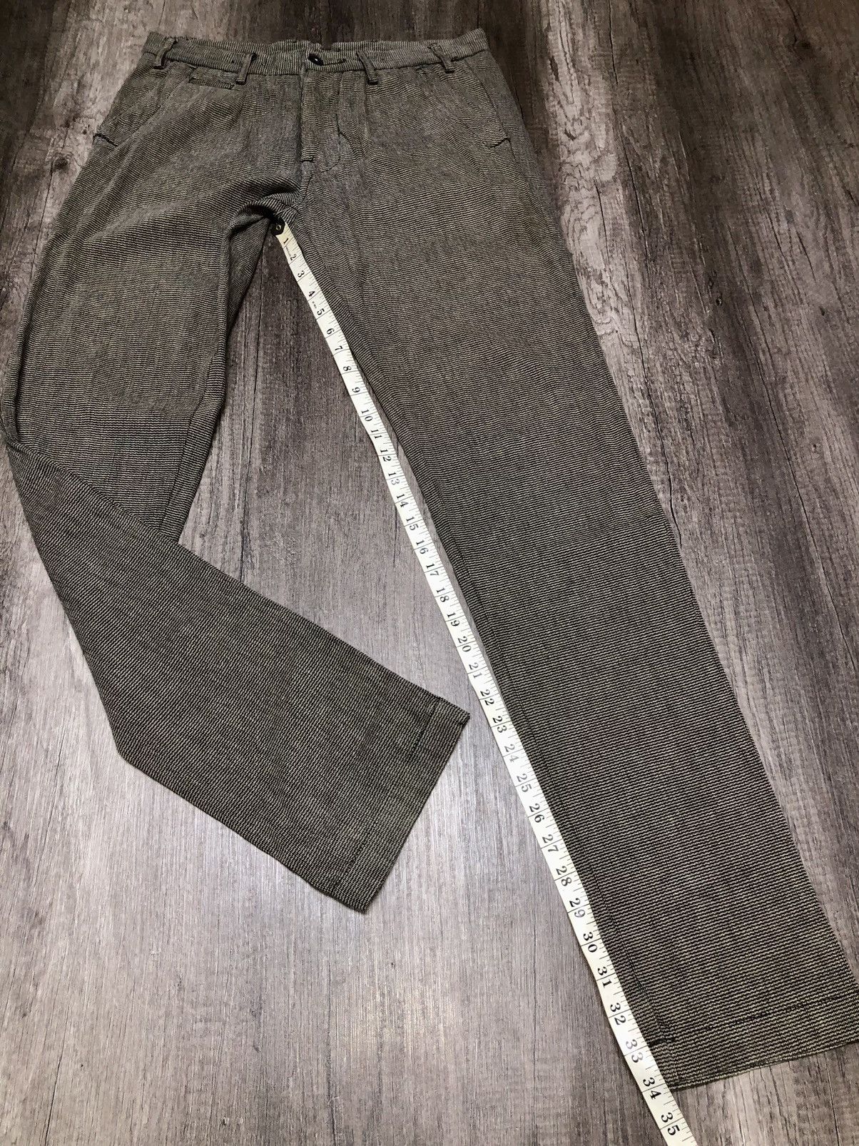 Designer VINTAGE DEVRED BUCKLE BACK SMART CASUAL PANT Size US 32 / EU 48 - 20 Thumbnail