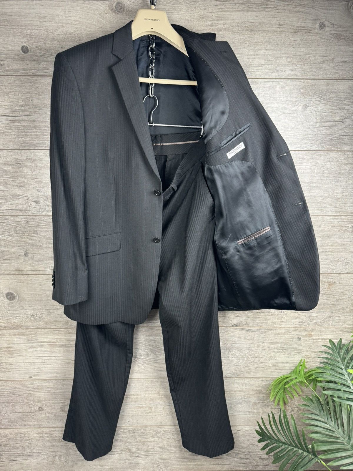 Balmain × Vintage Balmain Paris Costume Luxury Vintage Size M Size 34R - 6 Thumbnail