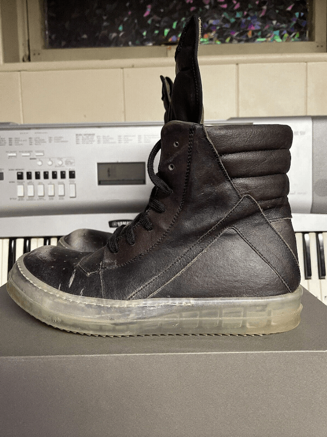 Rick Owens rick owens ss19 geobasket bluejay Size US 9 / EU 42 - 6 Thumbnail