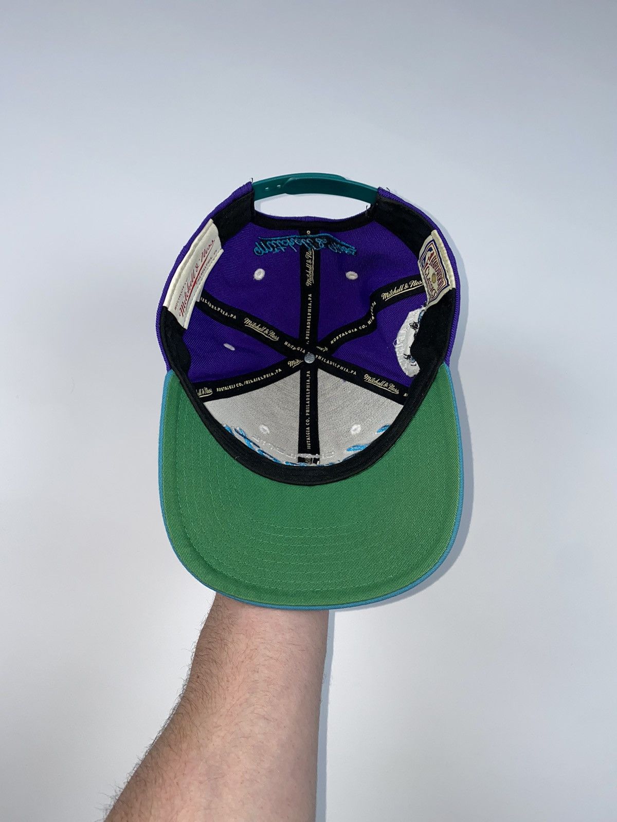 Mitchell & Ness 🚨 HORNETS CHARLOTTE MITCHELL & NESS vintage cap hat one size Size ONE SIZE - 8 Thumbnail