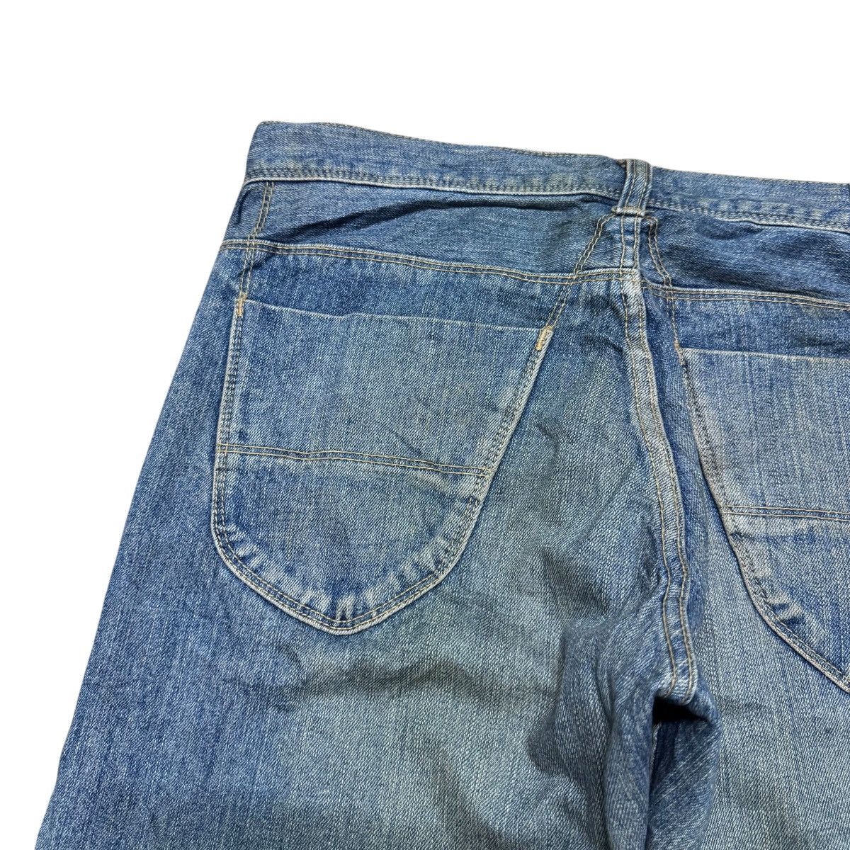 Hysteric Glamour OZONE ROCKS Distressed Denim Painter Jeans Size US 33 - 10 Thumbnail