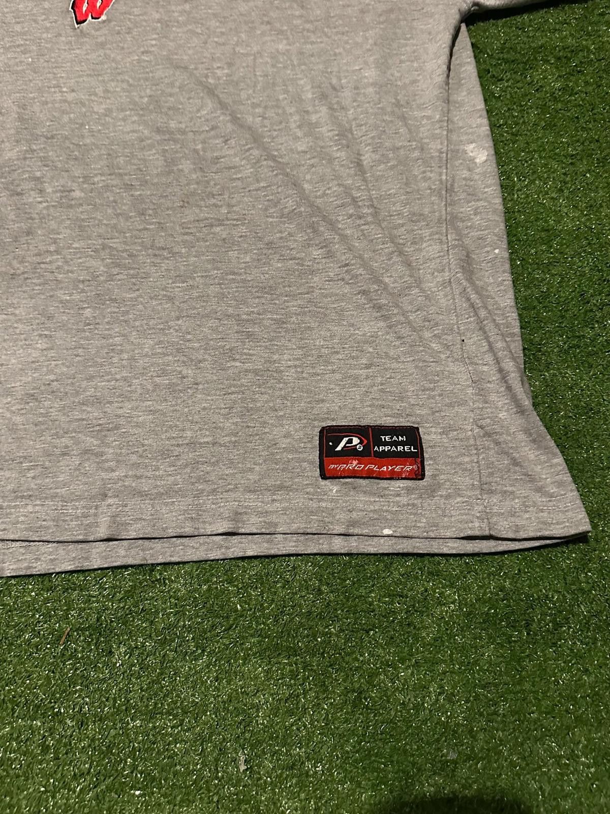Unknown London Vintage Wisconsin Badgers Ringer T-Shirt Size ONE SIZE - 5 Thumbnail