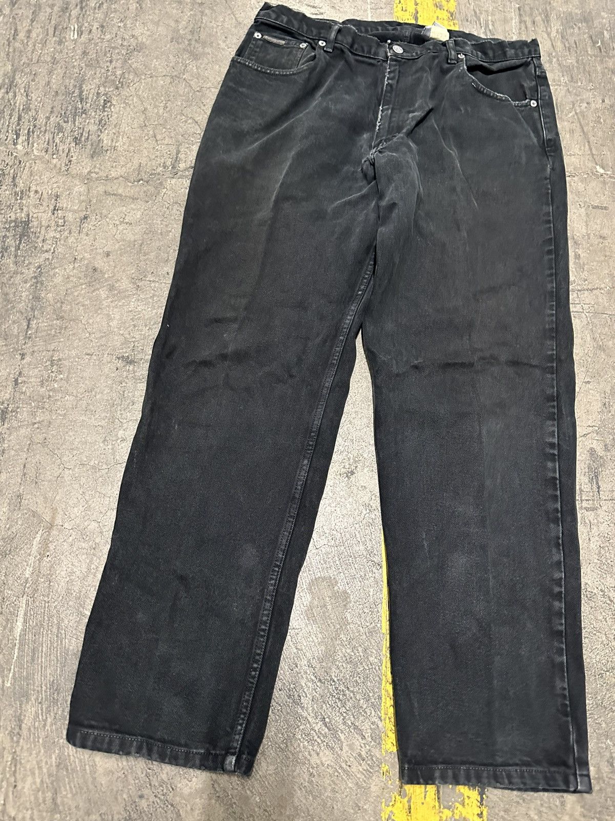 Calvin Klein × Vintage Y2K Calvin Klein baggy jeans Size US 34 / EU 50 - 6 Thumbnail