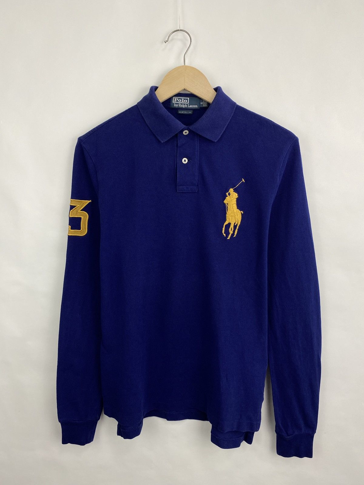 Polo Ralph Lauren 🇺🇸 Vintage 90s Ralph Lauren Polo Long Sleeve Retro Rare Y2K Size US S / EU 44-46 / 1 - 3 Thumbnail