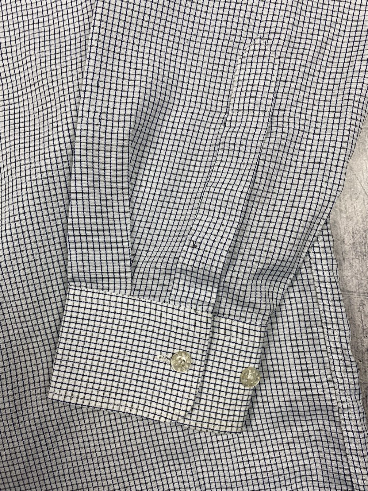 Versace Vintage Versace Classic V2 Micro Check Button Down Shirt Size US XL / EU 56 / 4 - 12 Thumbnail