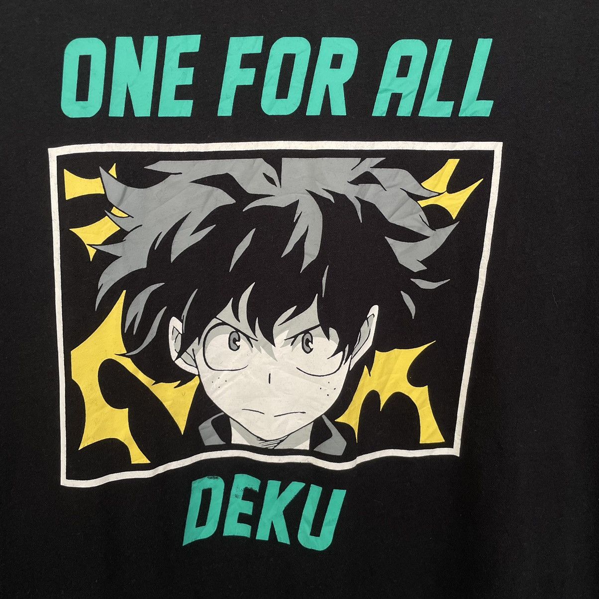 Anime × Japanese Brand × Uniqlo Uniqlo My Hero Academia Deku Manga Series Collabs T Shirt Size US M / EU 48-50 / 2 - 2 Thumbnail