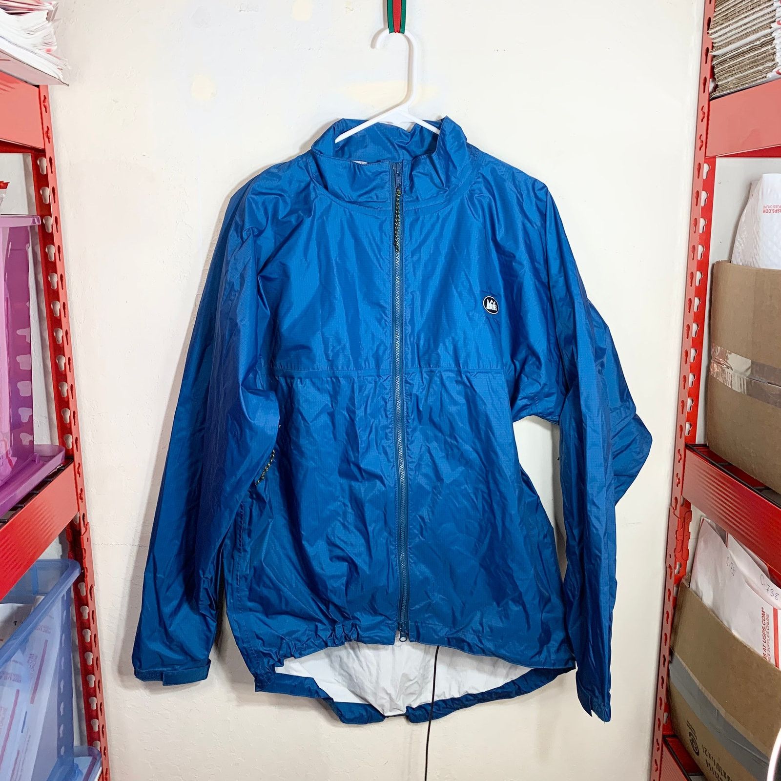Other REI Jacket Blue Windbreaker Full Zip Unisex Size L Size L / US 10 / IT 46 - 1 Thumbnail