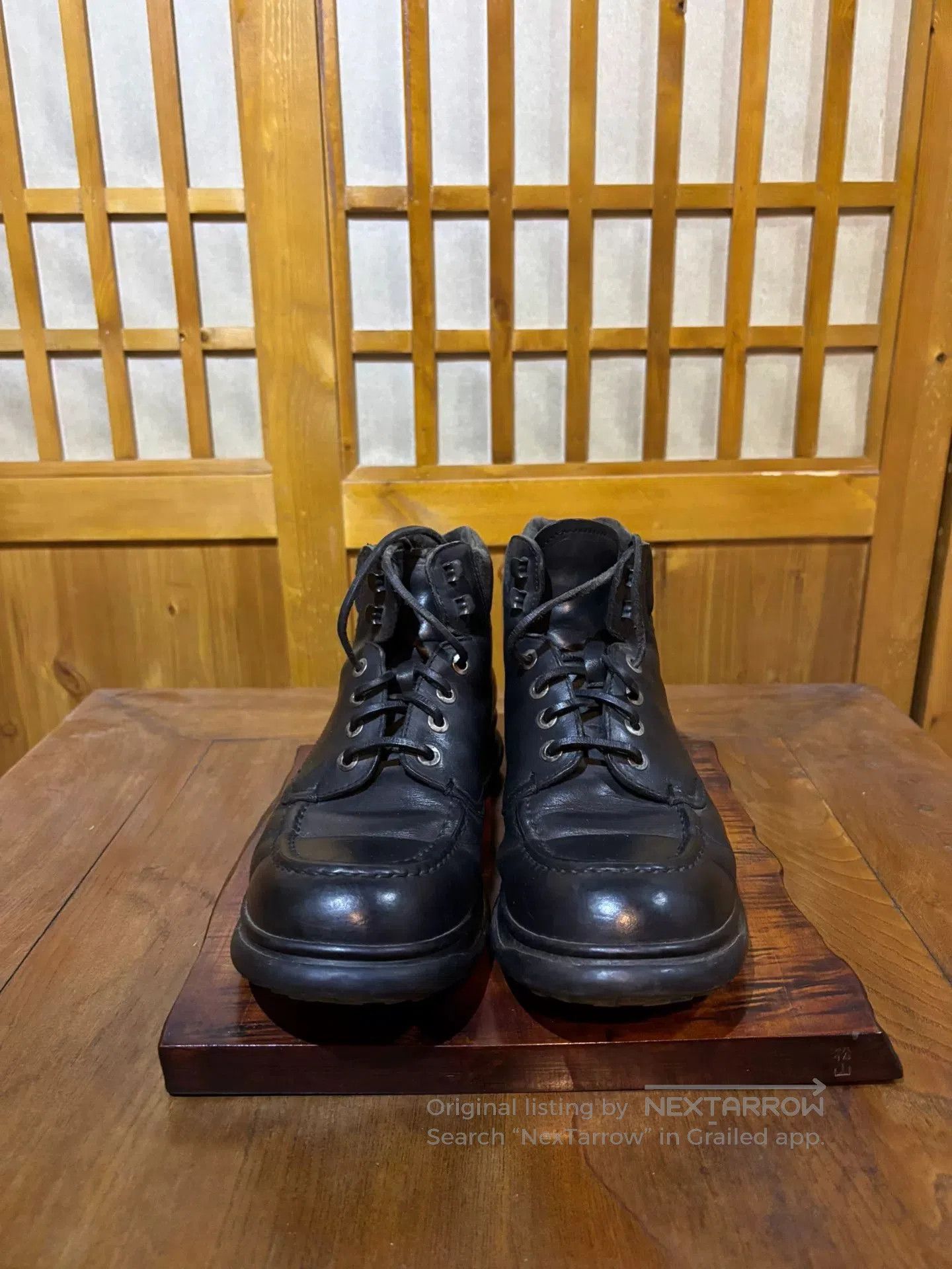 Prada Prada Archive Red Line Leather Boots. Size US 9 / EU 42 - 1 Thumbnail