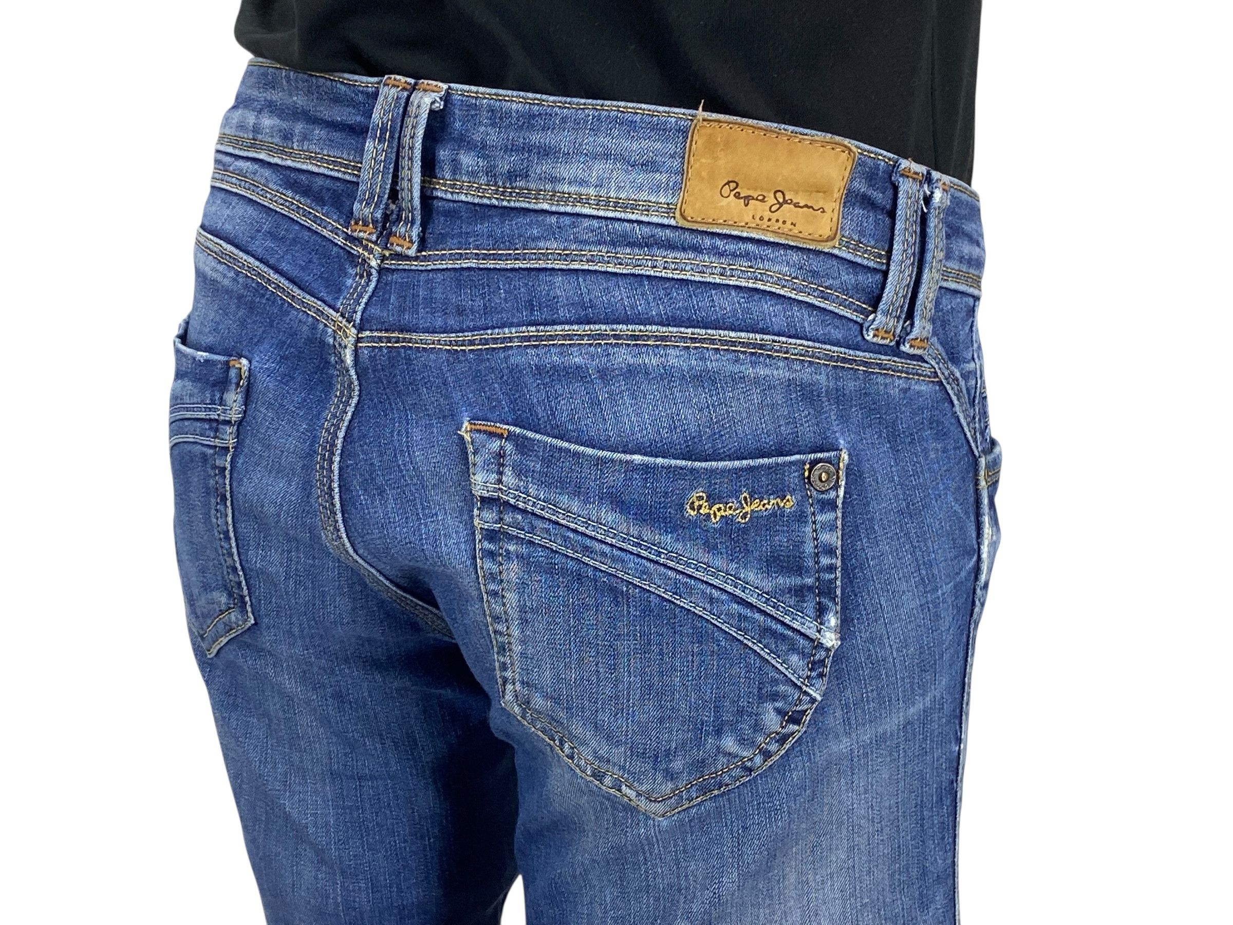 Pepe Jeans Low Rise Skinny Denim Jeans Size 26" / US 2 / IT 38 - 6 Thumbnail