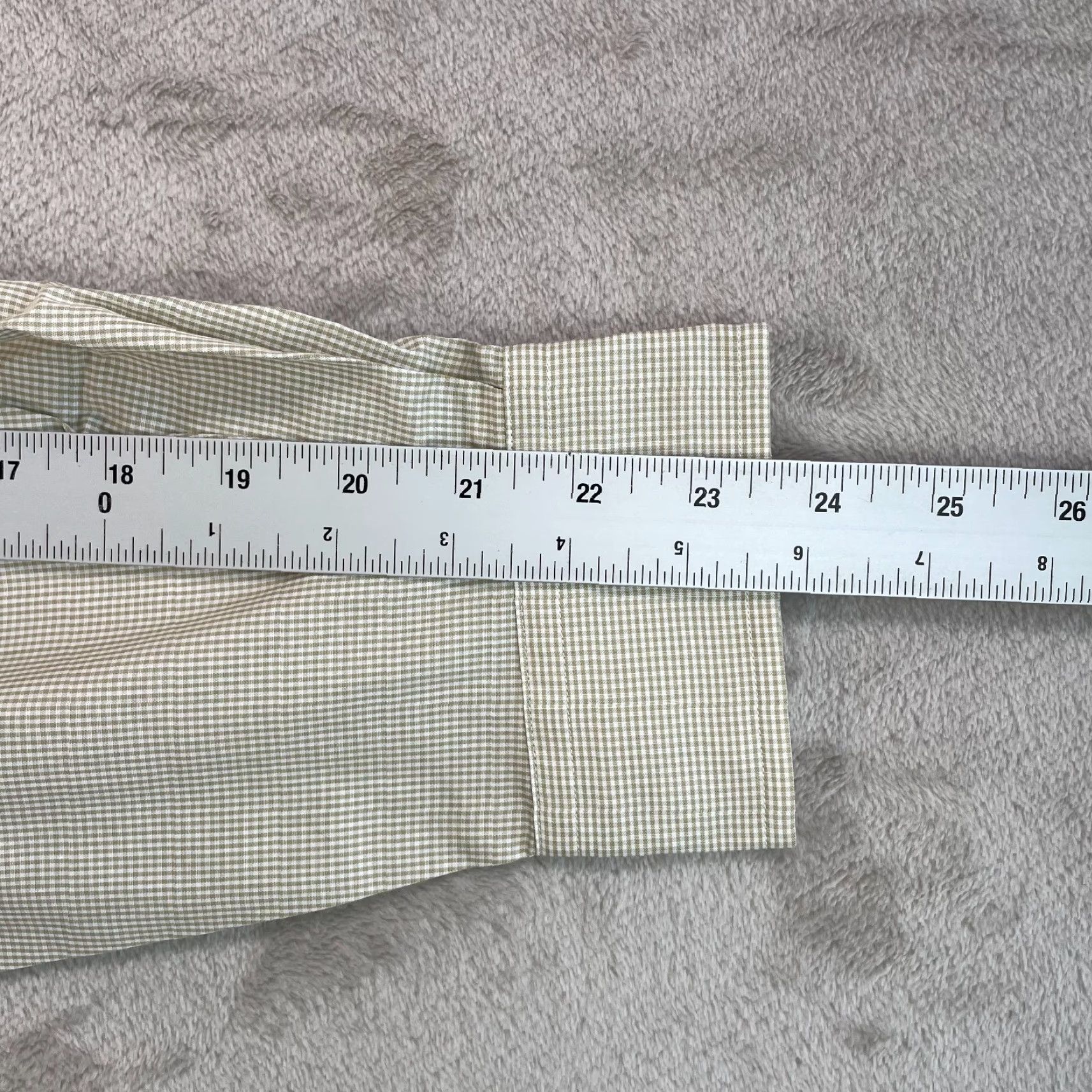 Ralph Lauren Polo Ralph Lauren Oxford Yarmouth Shirt Men 15.5 32/33 Grey Micro Check Pony NWT Size US L / EU 52-54 / 3 - 7 Thumbnail