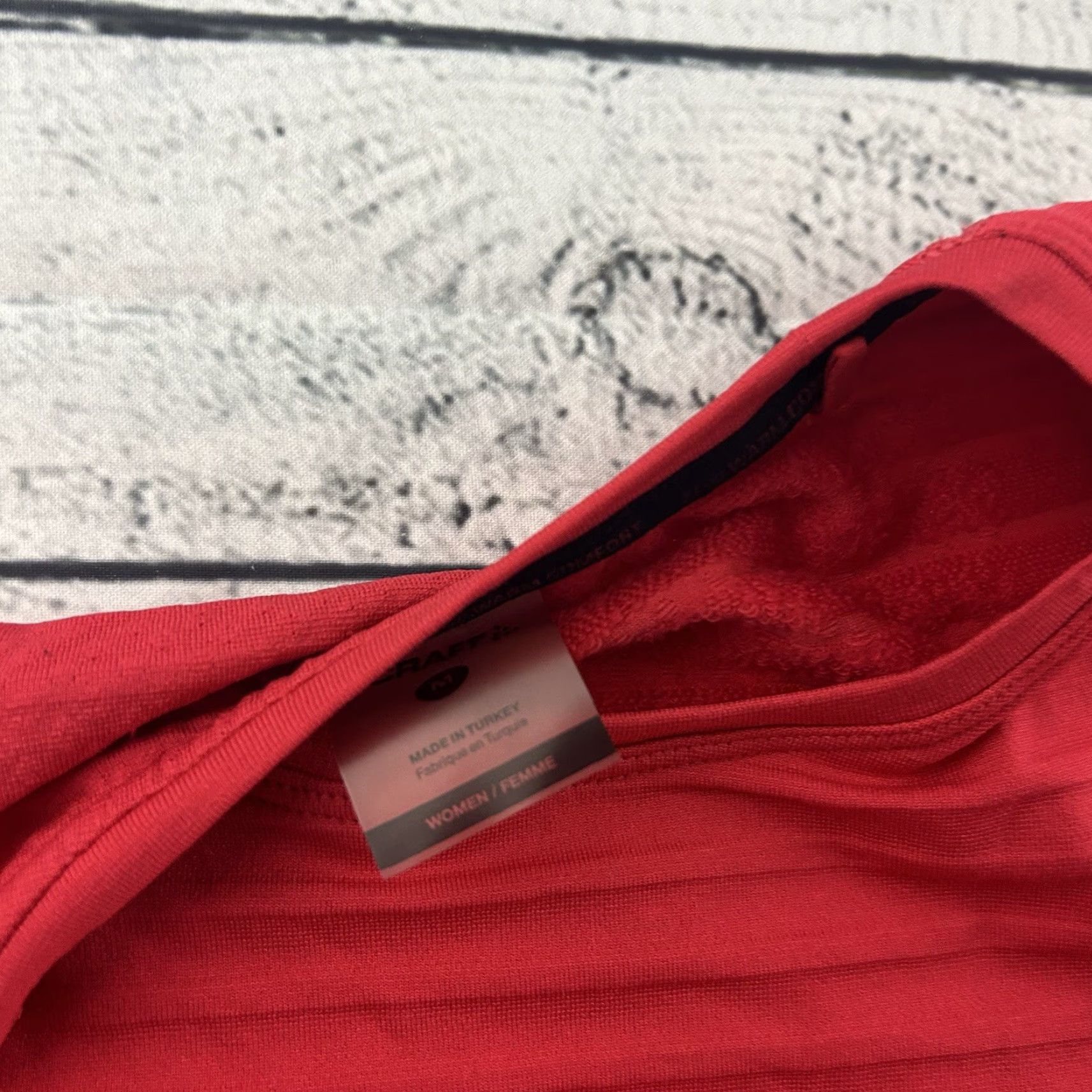 Vintage Craft Keep Warm Comfort Long Sleeve Baselayer Athletic Top Women's M Red Nike Size M / US 6-8 / IT 42-44 - 4 Thumbnail