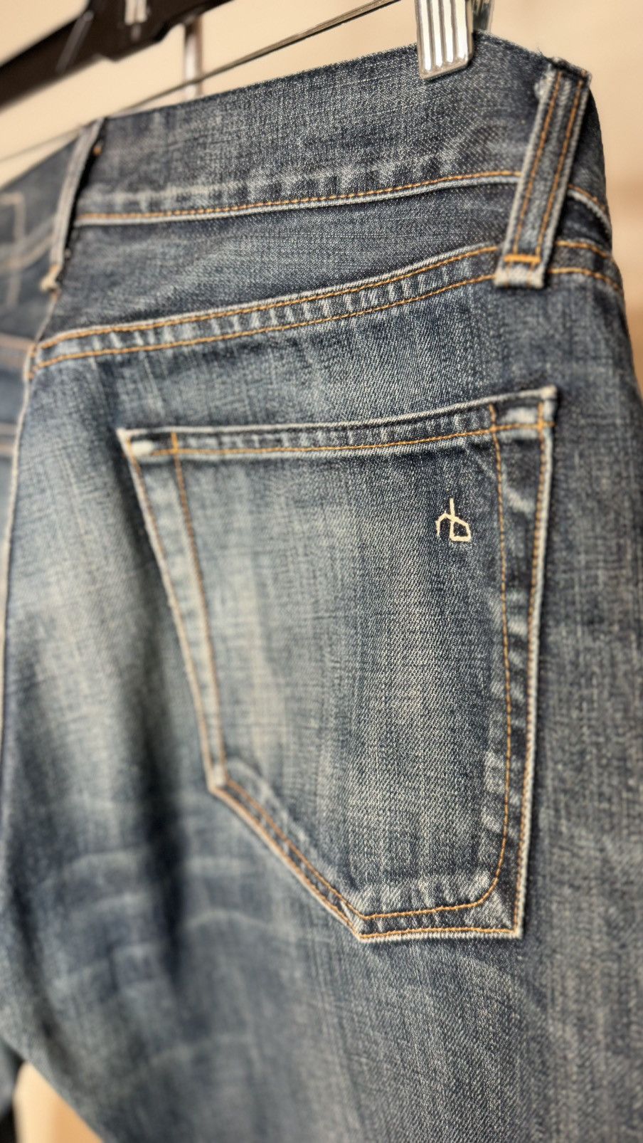 Rag & Bone Rag & Bone Men’s Classic Fit Jeans - Size 32 Size US 32 / EU 48 - 7 Thumbnail