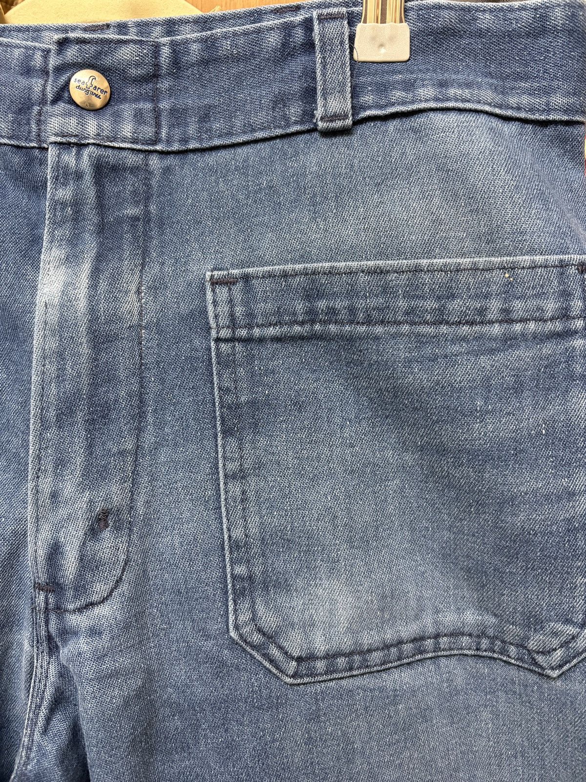 Other Vintage Seafarer Dungarees bottom flare denim Size US 30 / EU 46 - 3 Thumbnail