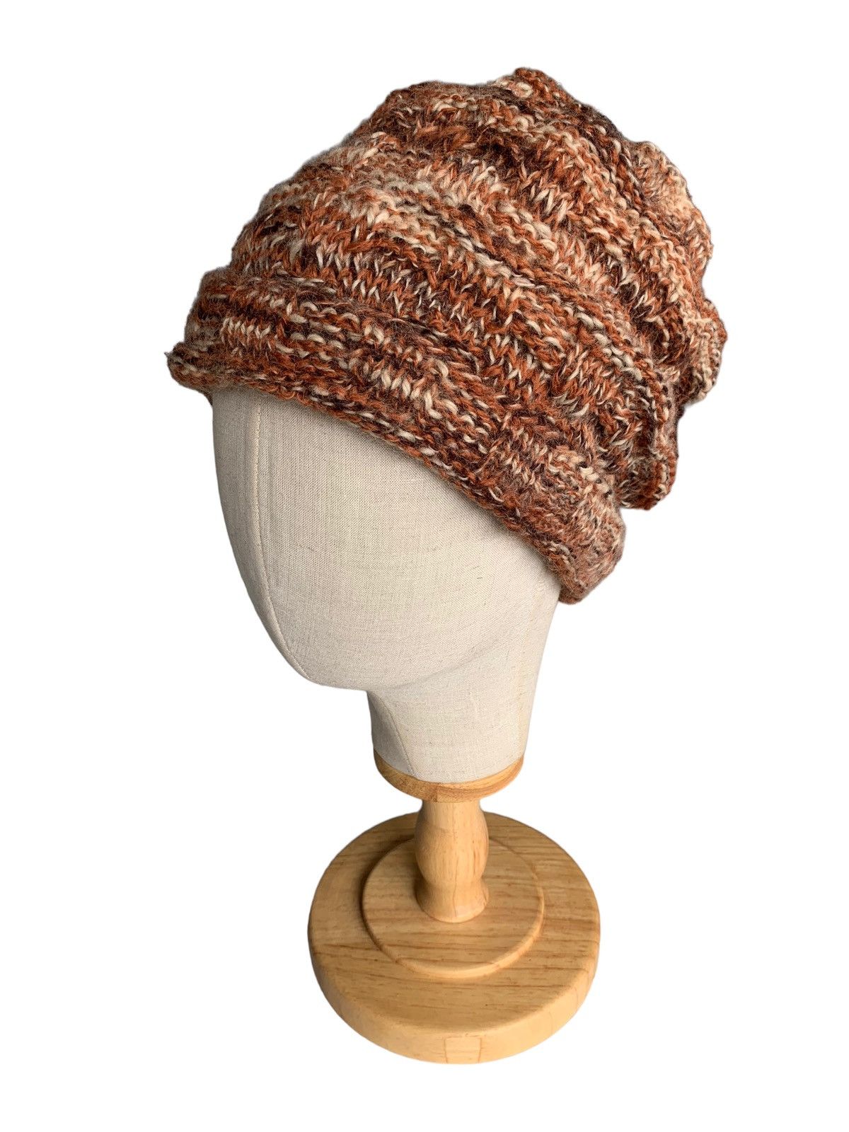 14th Addiction × Japanese Brand HIPPIES STYLE MULTICOLOUR KNITTED BEANIE HATS Size ONE SIZE - 3 Thumbnail