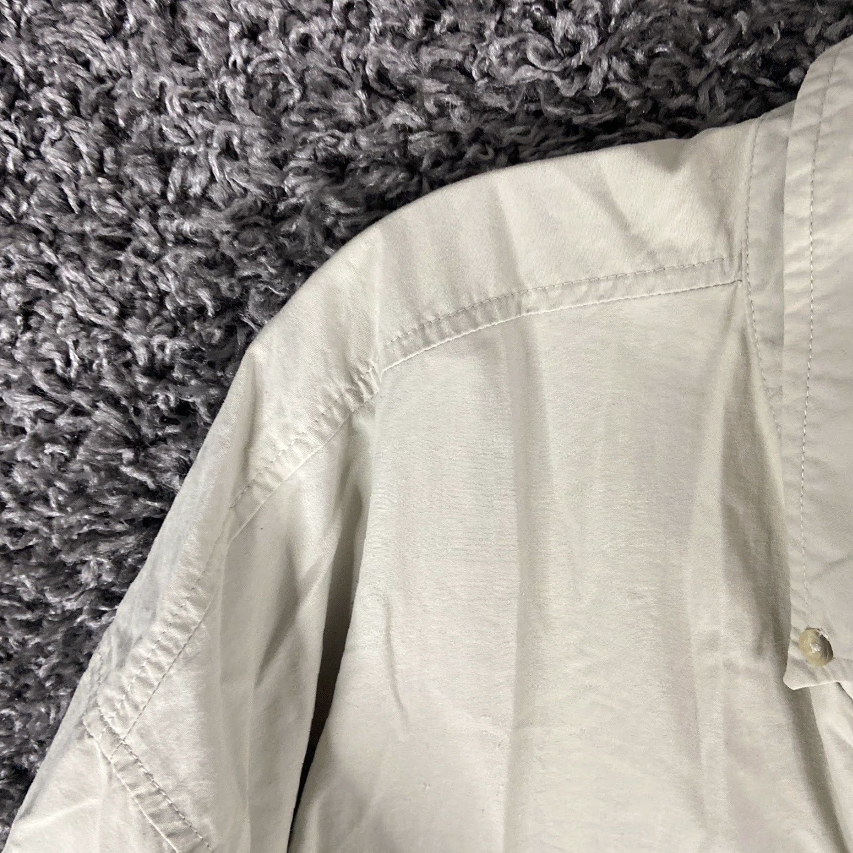 Vintage COLUMBIA UPF 30+ Outdoor Button-Up Shirt Men's 2XL Long Sleeve Beige Size US XXL / EU 58 / 5 - 5 Thumbnail
