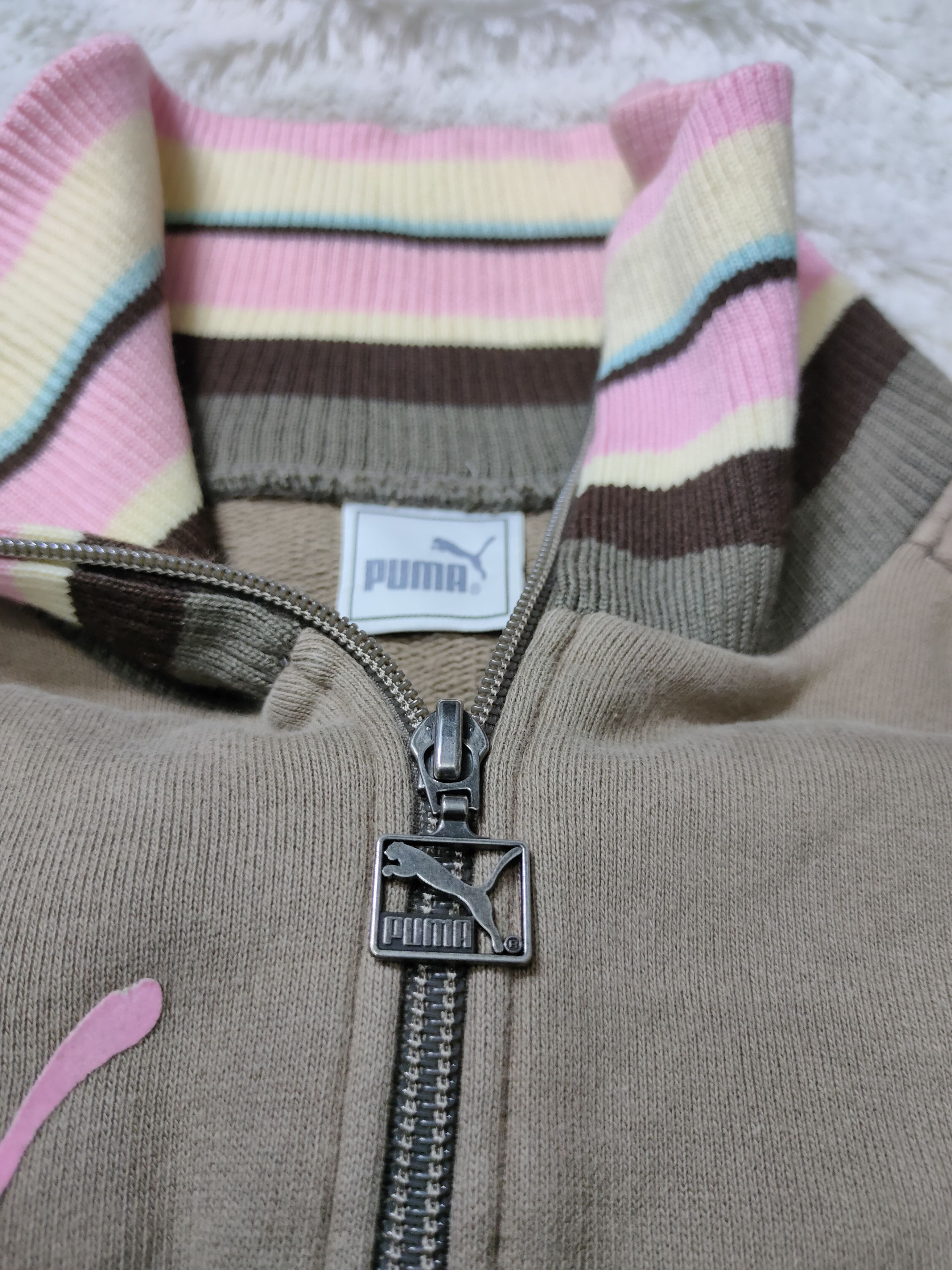 Japanese Brand × Puma × Vintage Vintage Puma Track Top Size L / US 10 / IT 46 - 3 Thumbnail