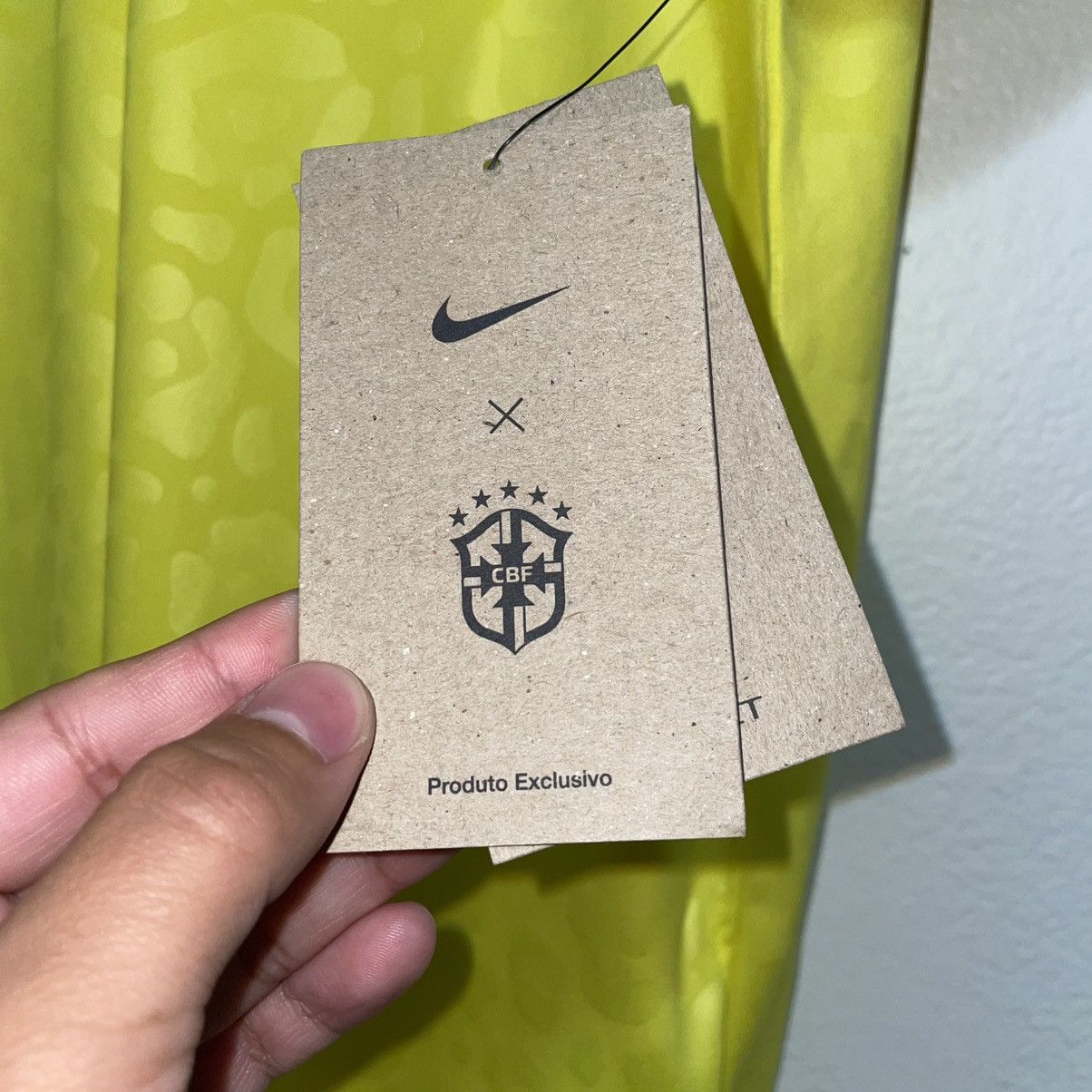 Nike Nike Brasil World Cup Jersey Exclusive Size US L / EU 52-54 / 3 - 3 Thumbnail