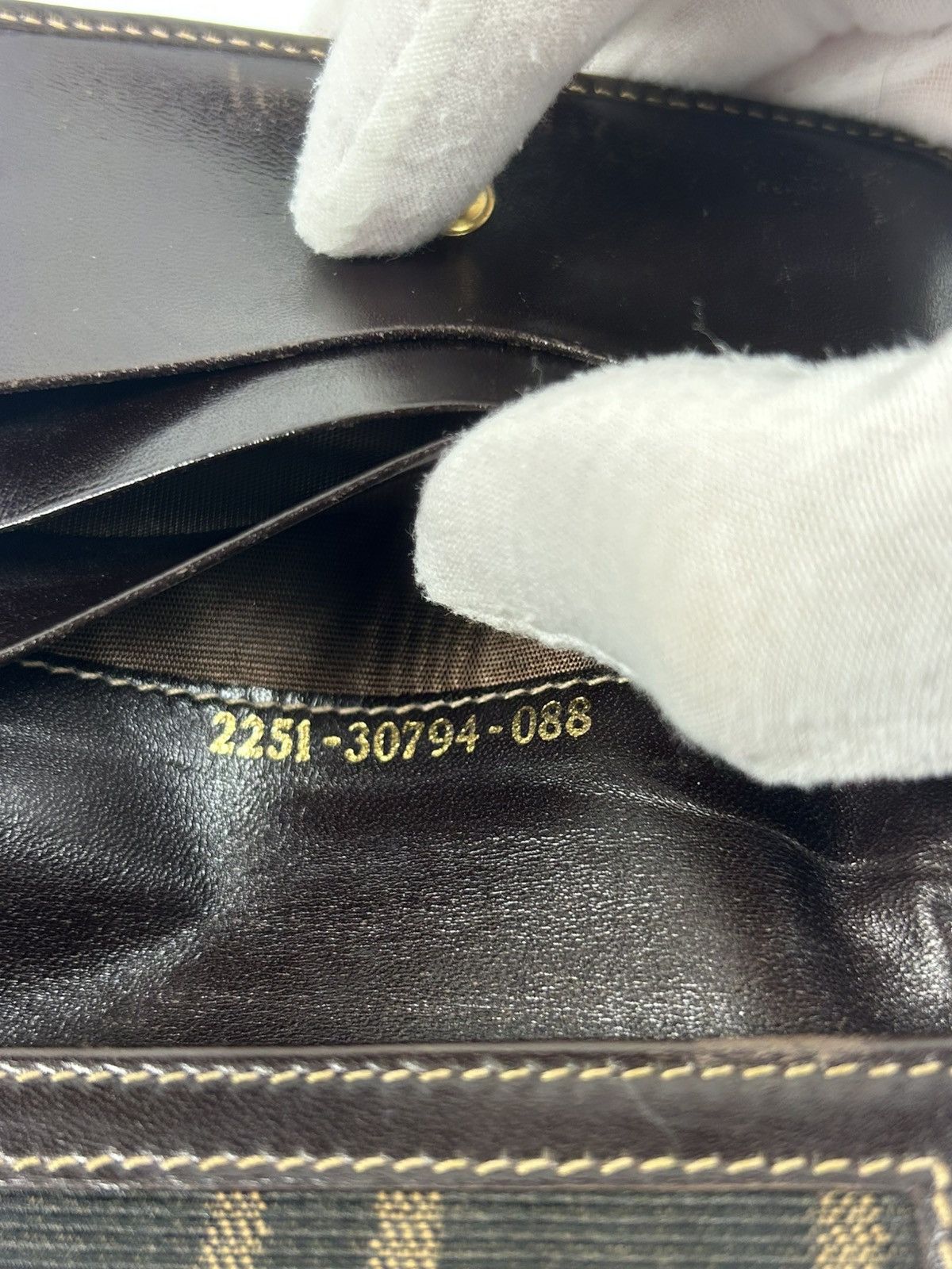 Fendi Fendi Zucca Monogram Trifold Wallet Size ONE SIZE - 4 Thumbnail