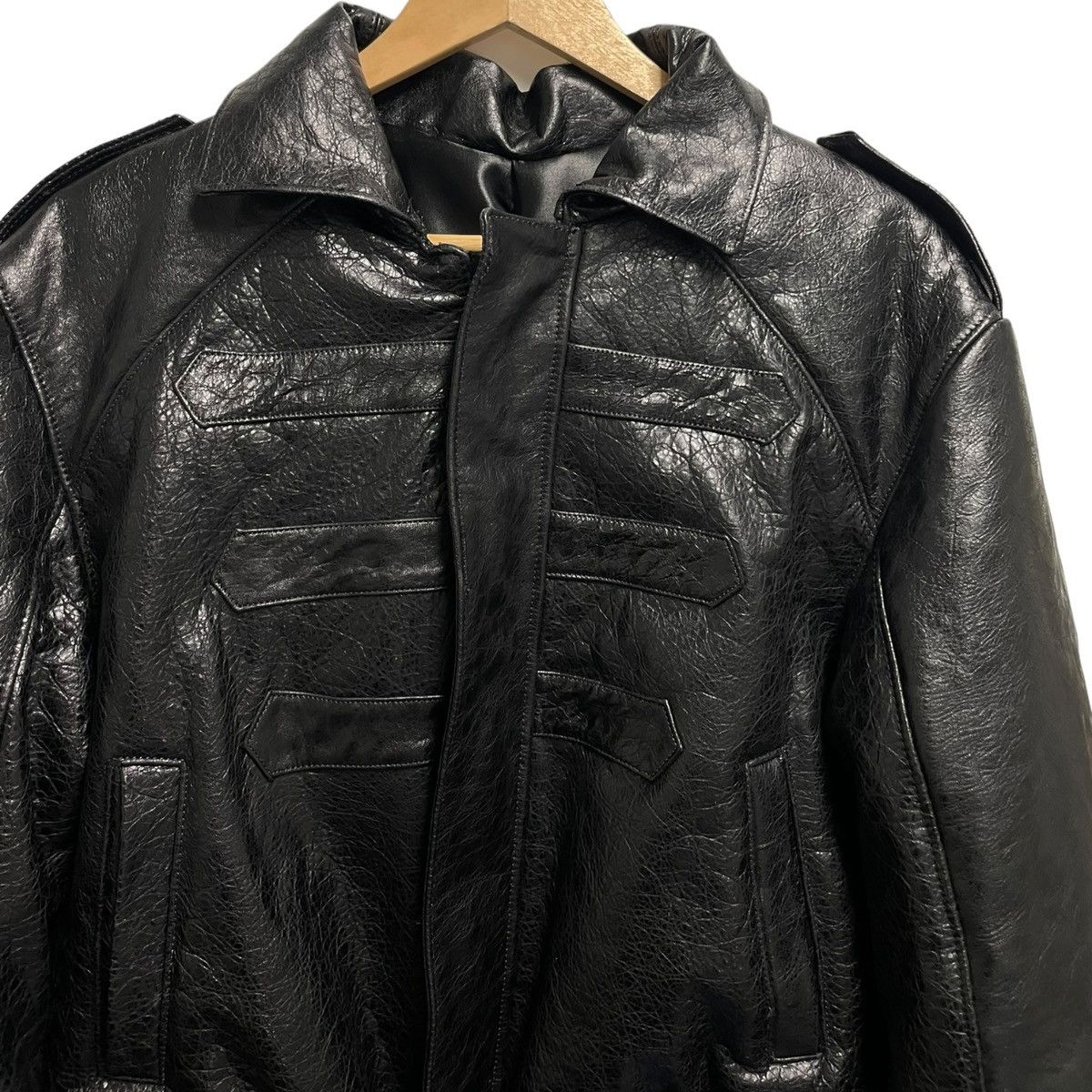 Other Rexyeewang leather blouson jacket Size US M / EU 48-50 / 2 - 2 Thumbnail