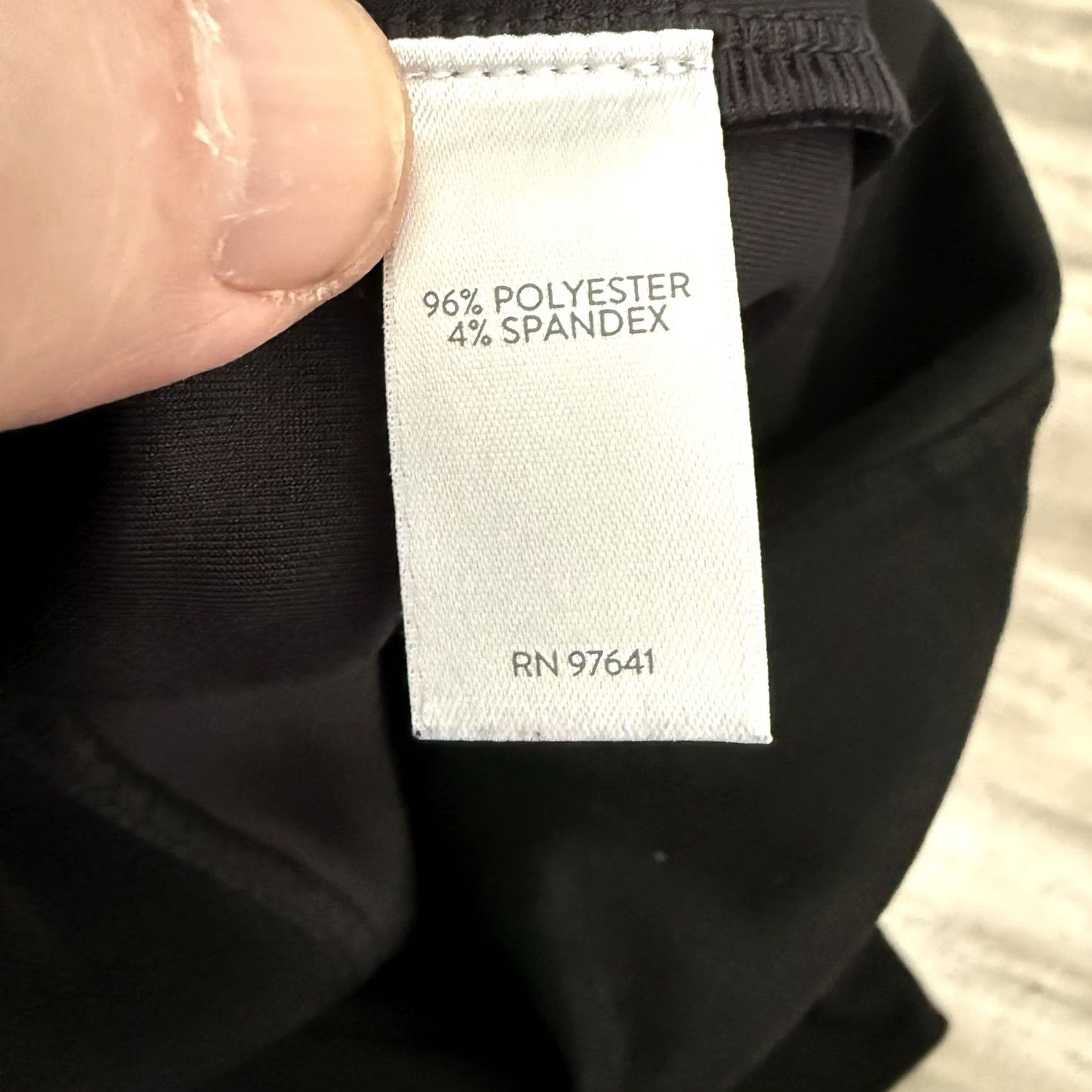 J. Jill J Jill Leggings Womens Plus Sz 2X Wearever Collection Pull On Faux Suede Stretch Black Size 40" / US 18 - 4 Thumbnail