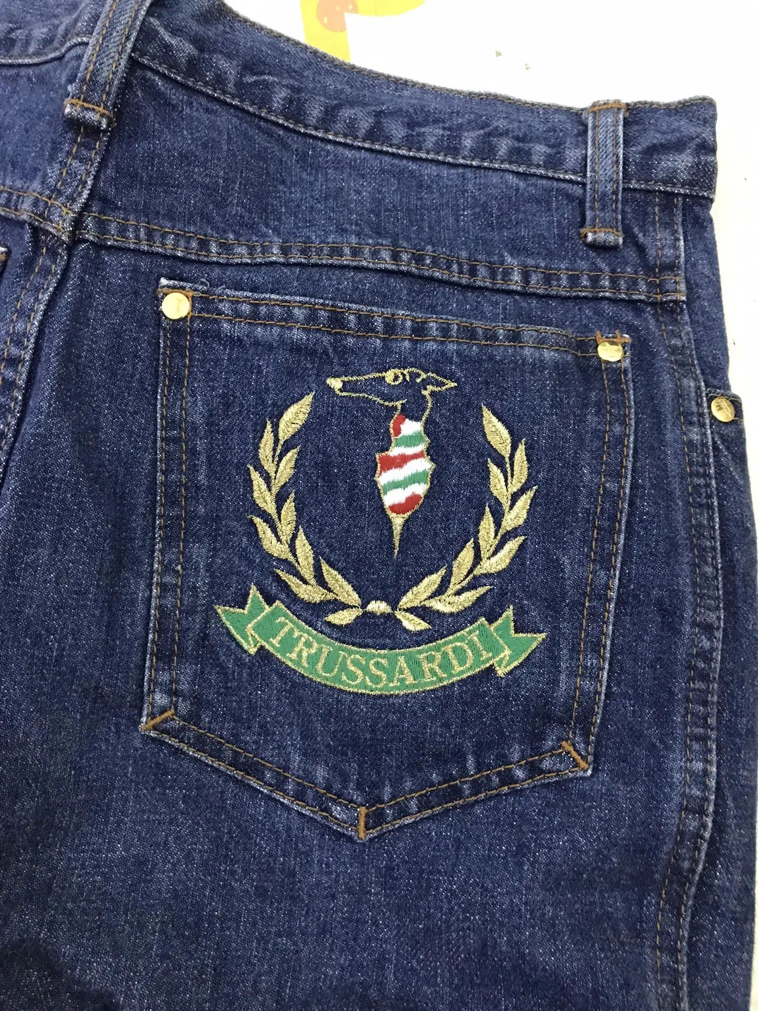 Trussardi Trussardi Blue Denim Size US 30 / EU 46 - 14 Thumbnail
