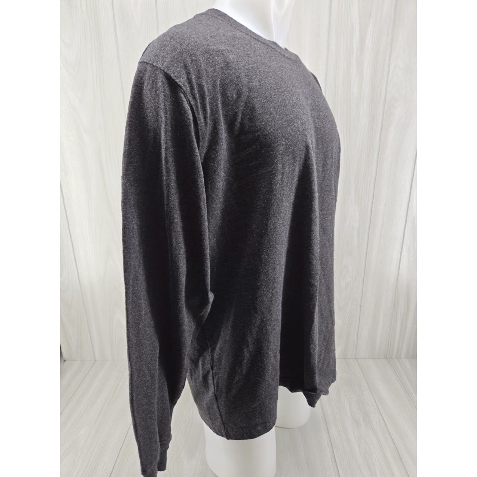 Carhartt Carhartt Loose Fit Long Sleeve Shirt Men L Charcoal Gray Orange Spellout Shirt Size US L / EU 52-54 / 3 - 5 Thumbnail