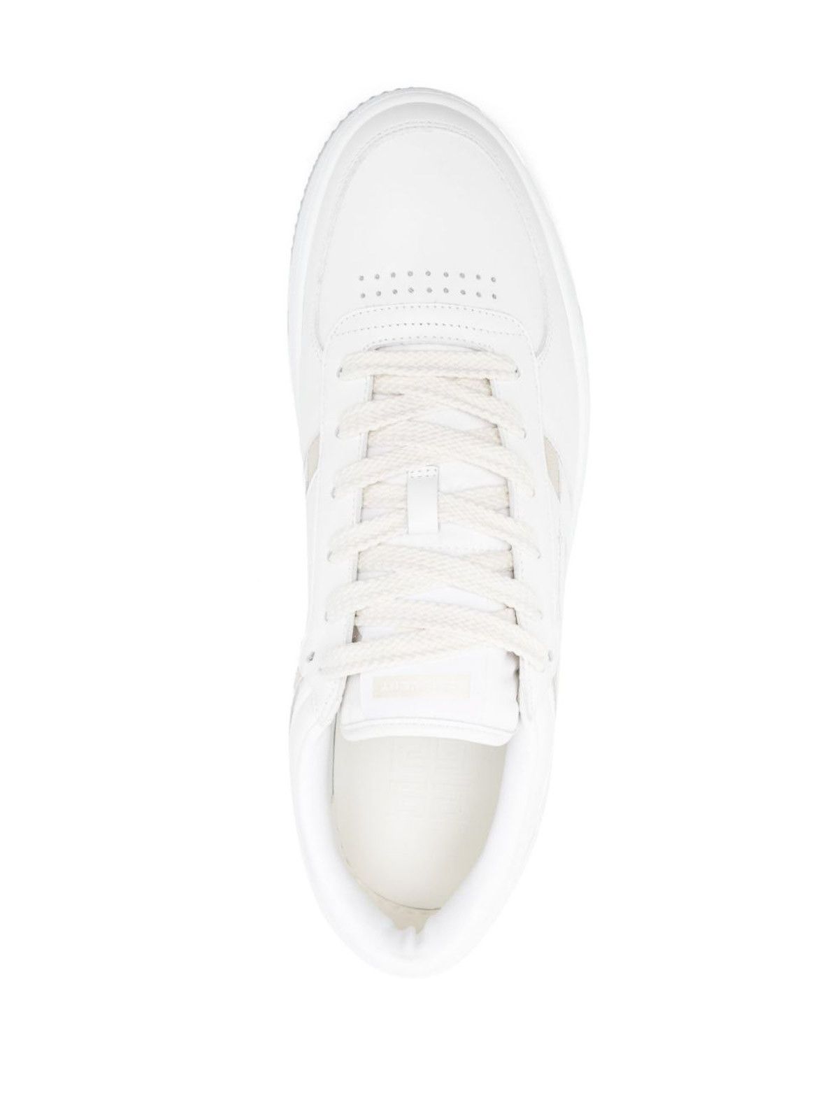 Givenchy o1w1db10326 G Move Low Top Lace Up Sneakers in White/Beige Size US 12 / EU 45 - 4 Thumbnail