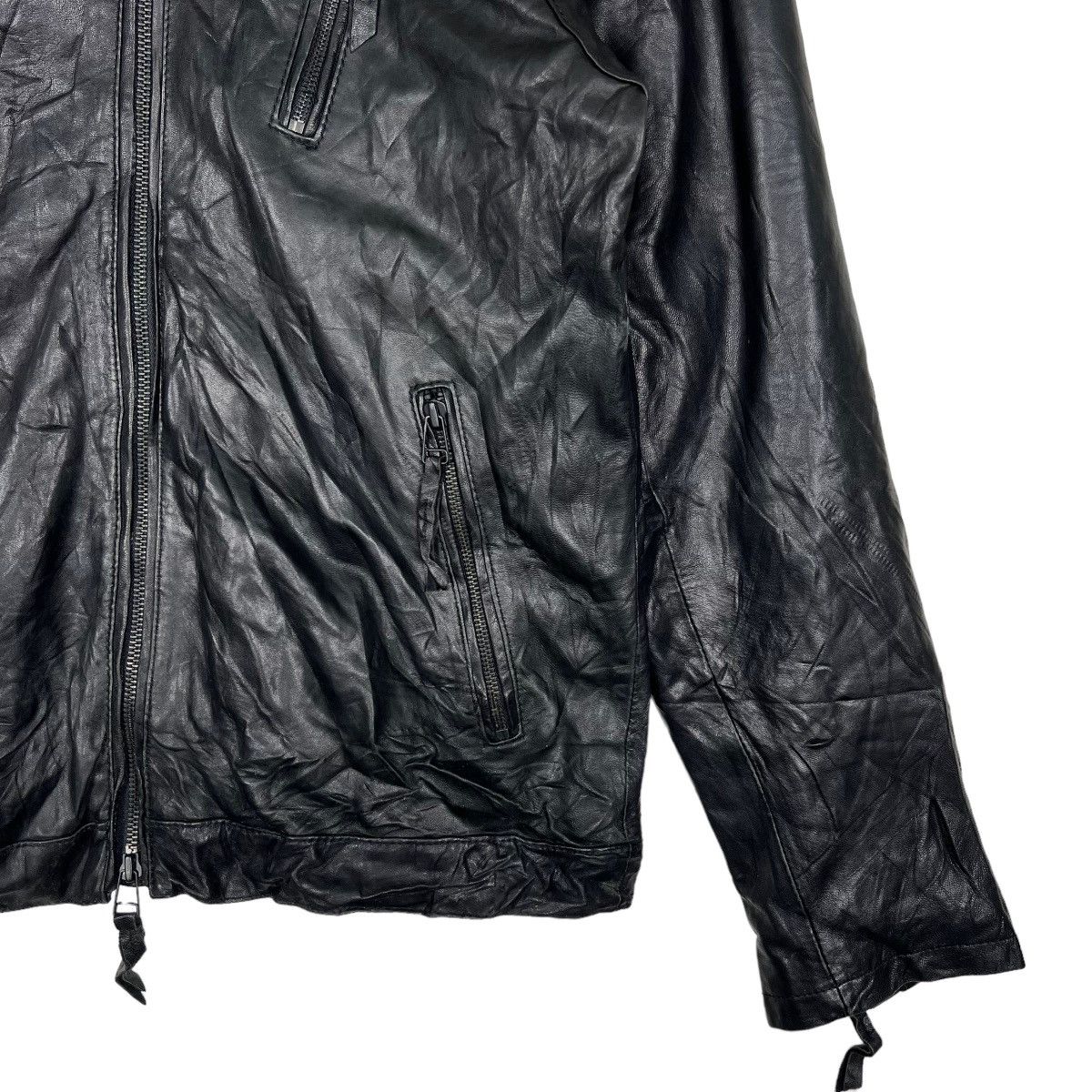 Tornado Mart 🔥 HOUSE OF BLUES LEATHER MOTO RIDER CAFE RACER JACKET Size US M / EU 48-50 / 2 - 5 Thumbnail