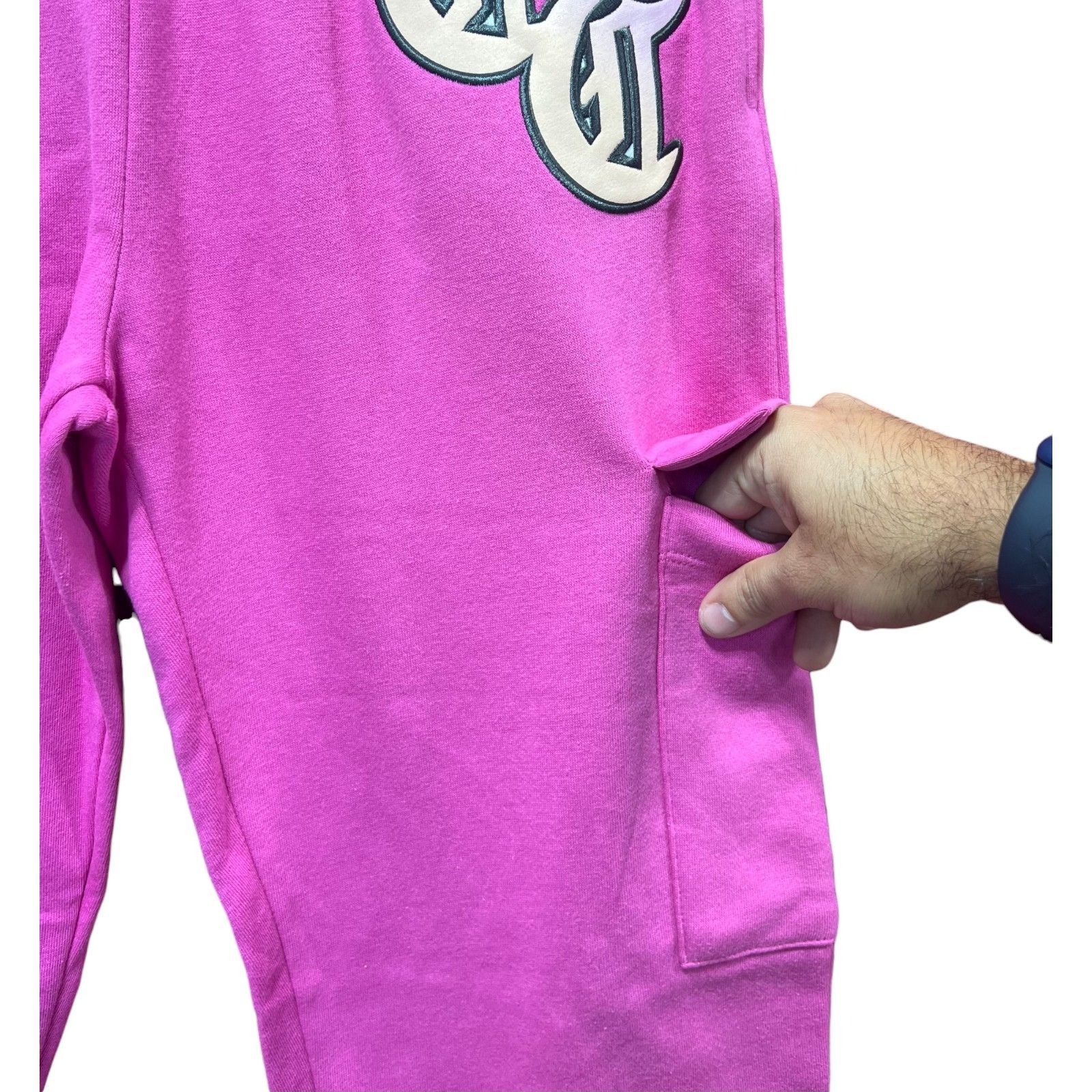 Other Hybrid Apparel - Women's Cargo Sweatpants - Pink - Medium Size 28" / US 6 / IT 42 - 14 Thumbnail